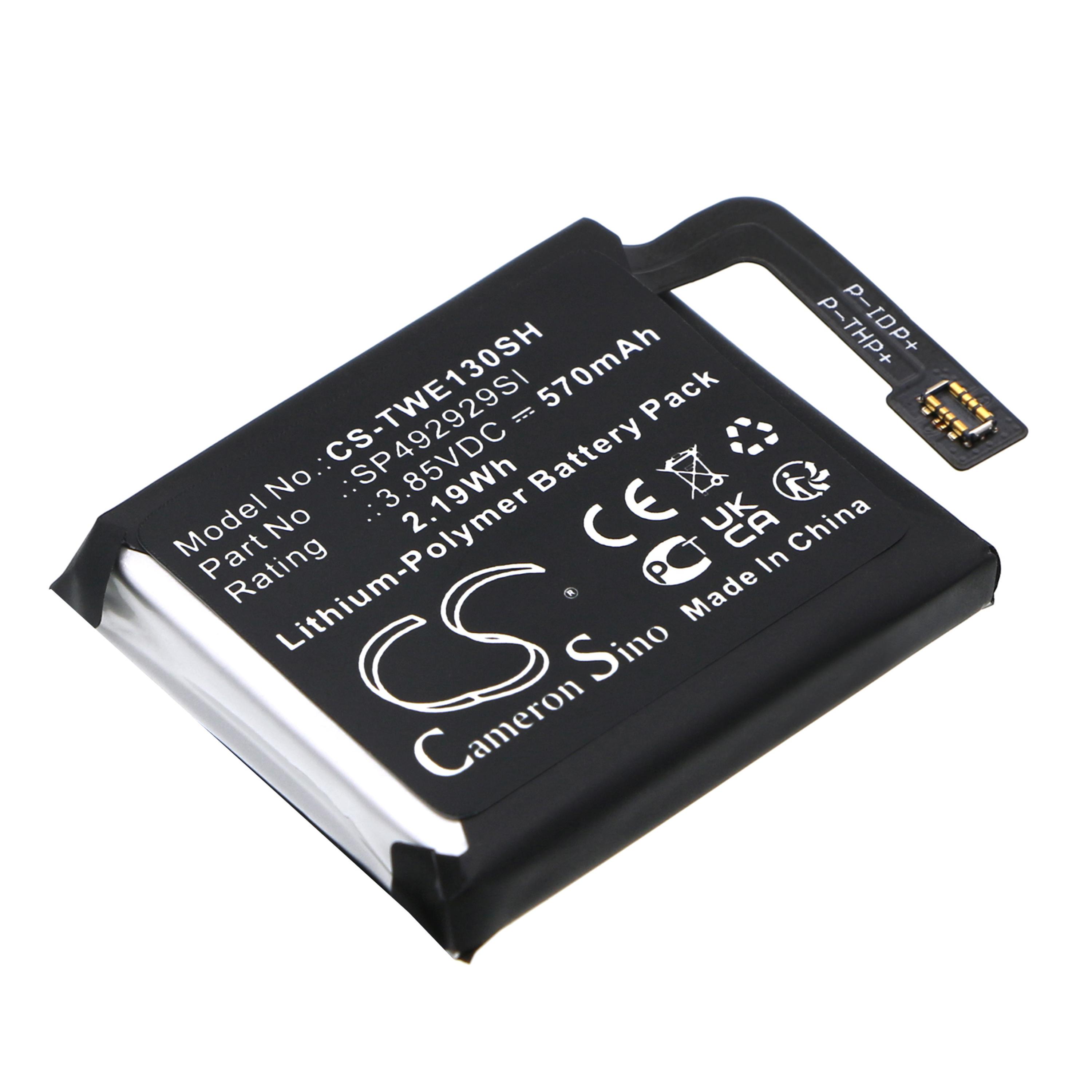 Cameron Sino Replacement Battery for Ticwatch