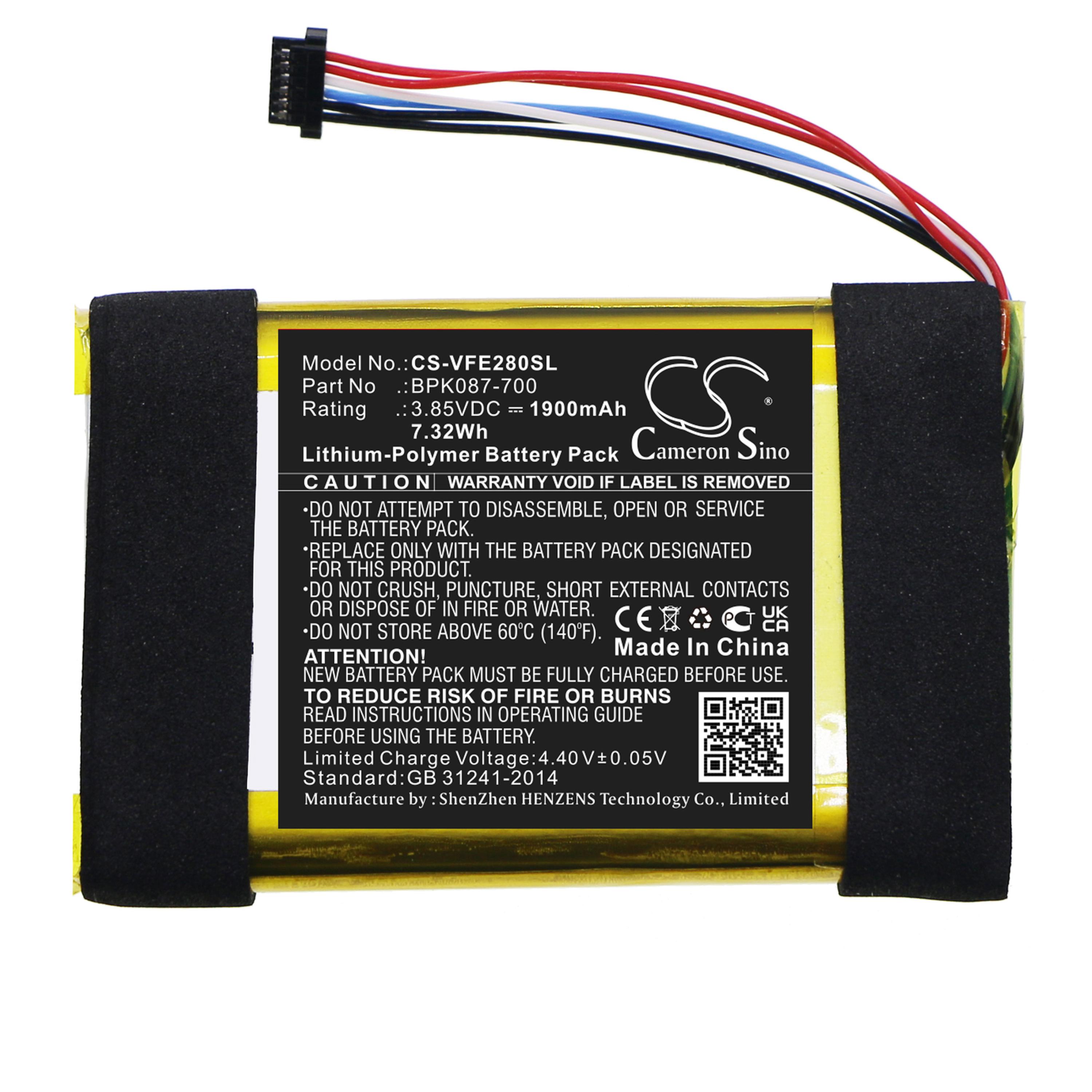 Cameron Sino 1900mAh Battery for VeriFone