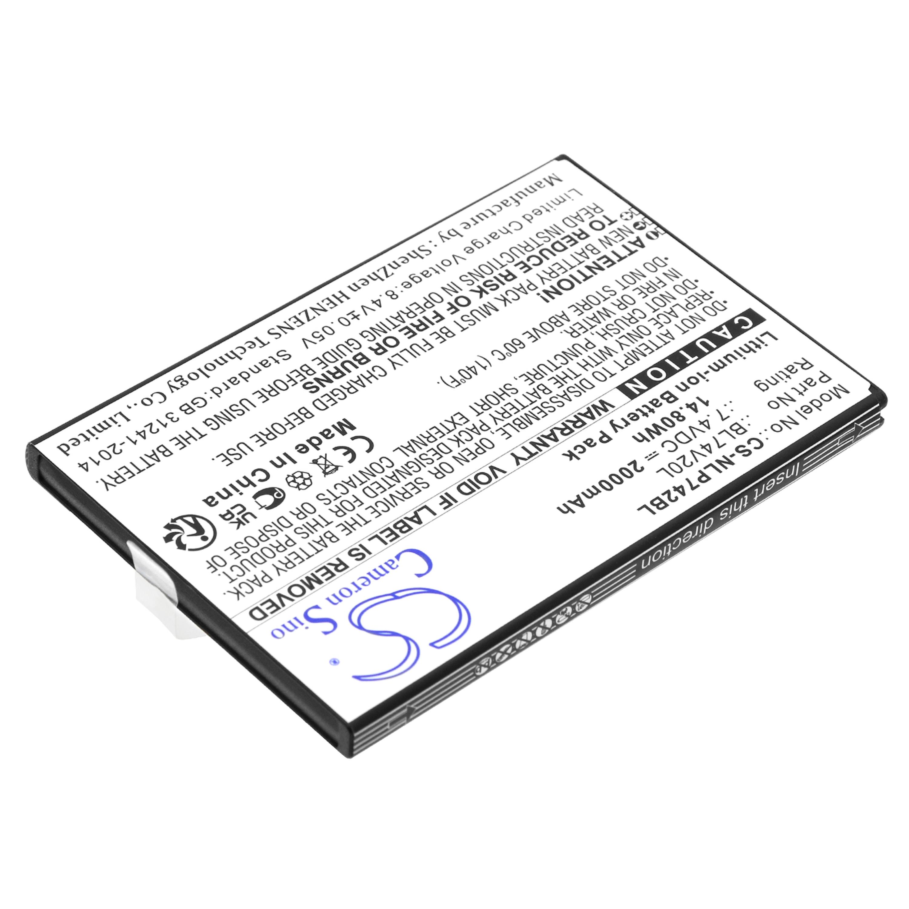 Cameron Sino 2000 mAh for Newland