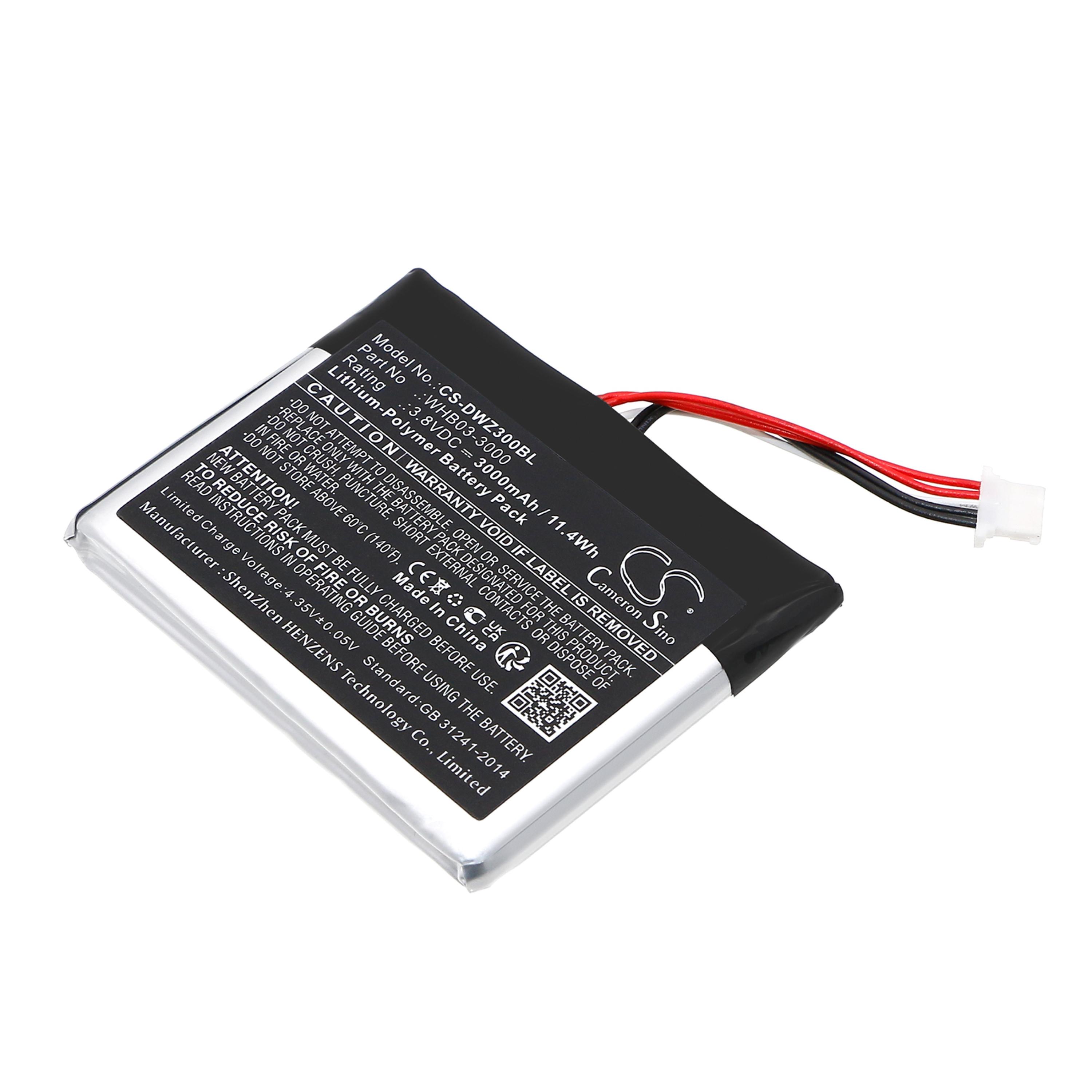 Cameron Sino 3000mAh Battery for Dejavoo