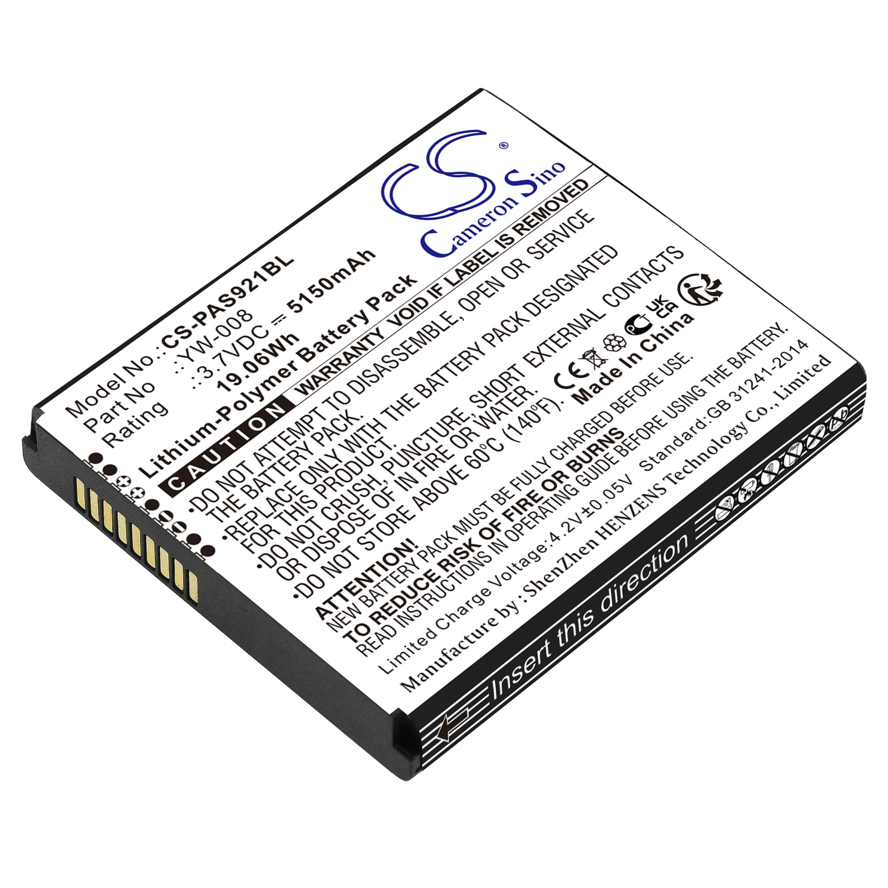 Cameron Sino 5150mAh Battery for Pax