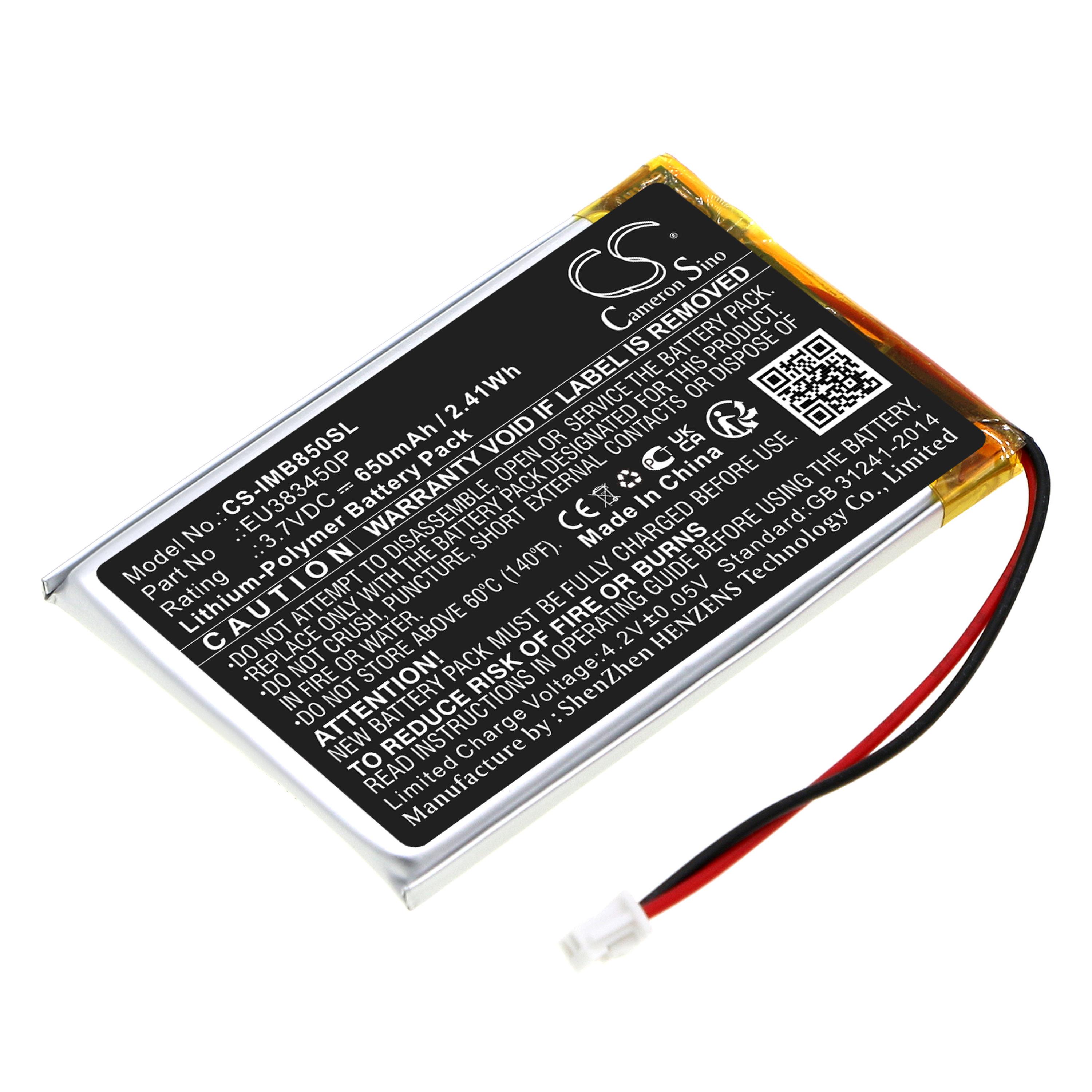 Cameron Sino 650mAh Battery for Ingenico