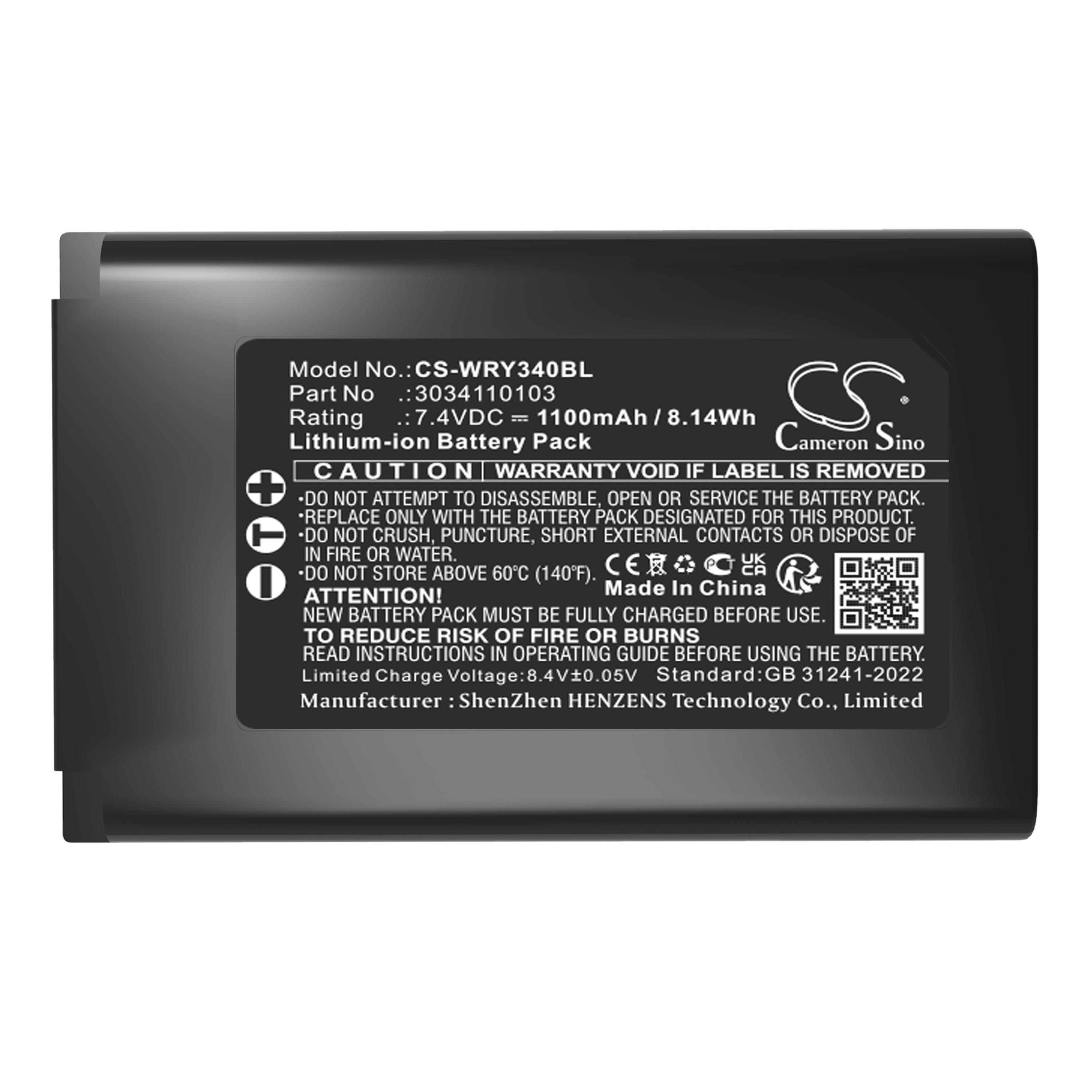 Cameron Sino Replacement Battery for Worldline