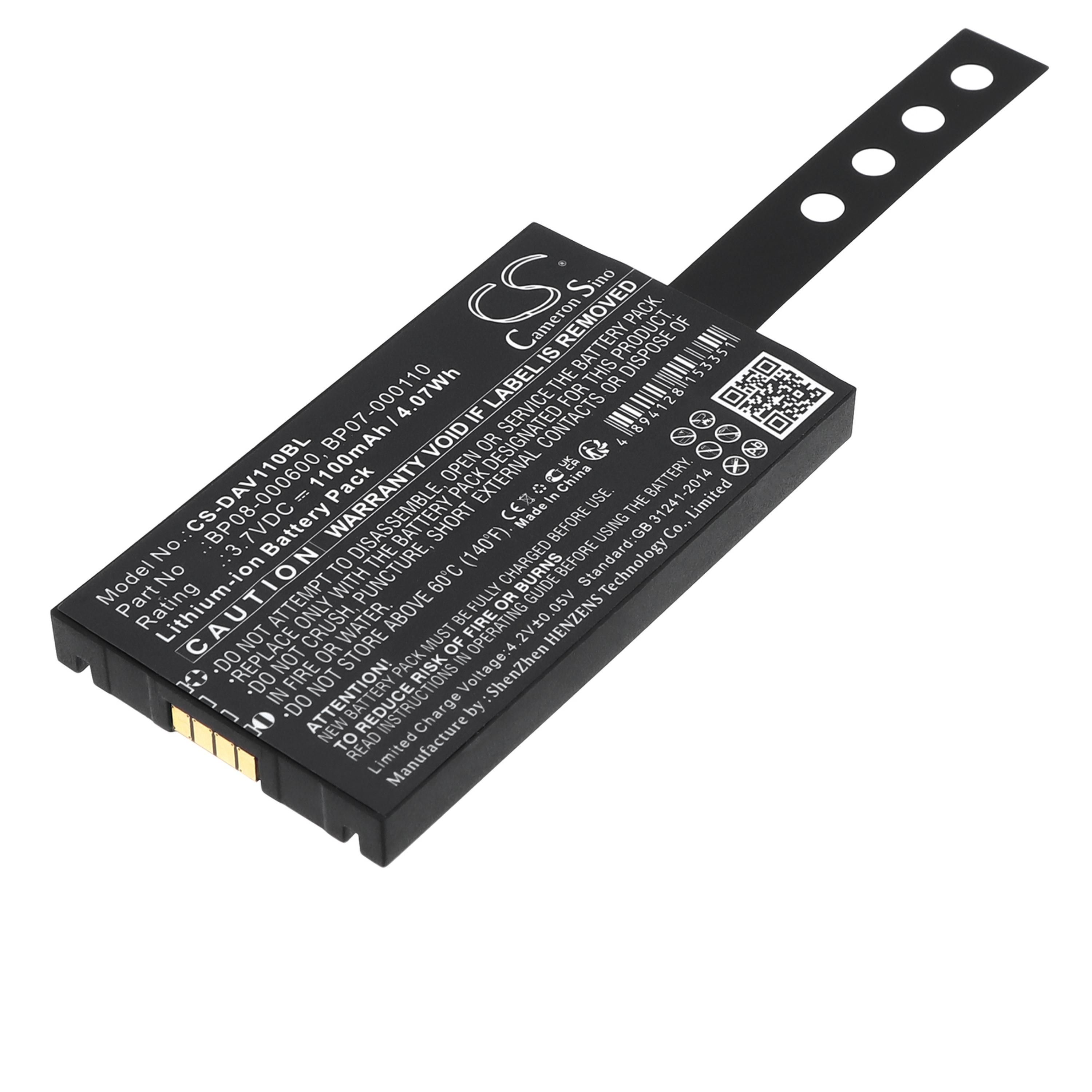 Cameron Sino 1100 mAh for Datalogic