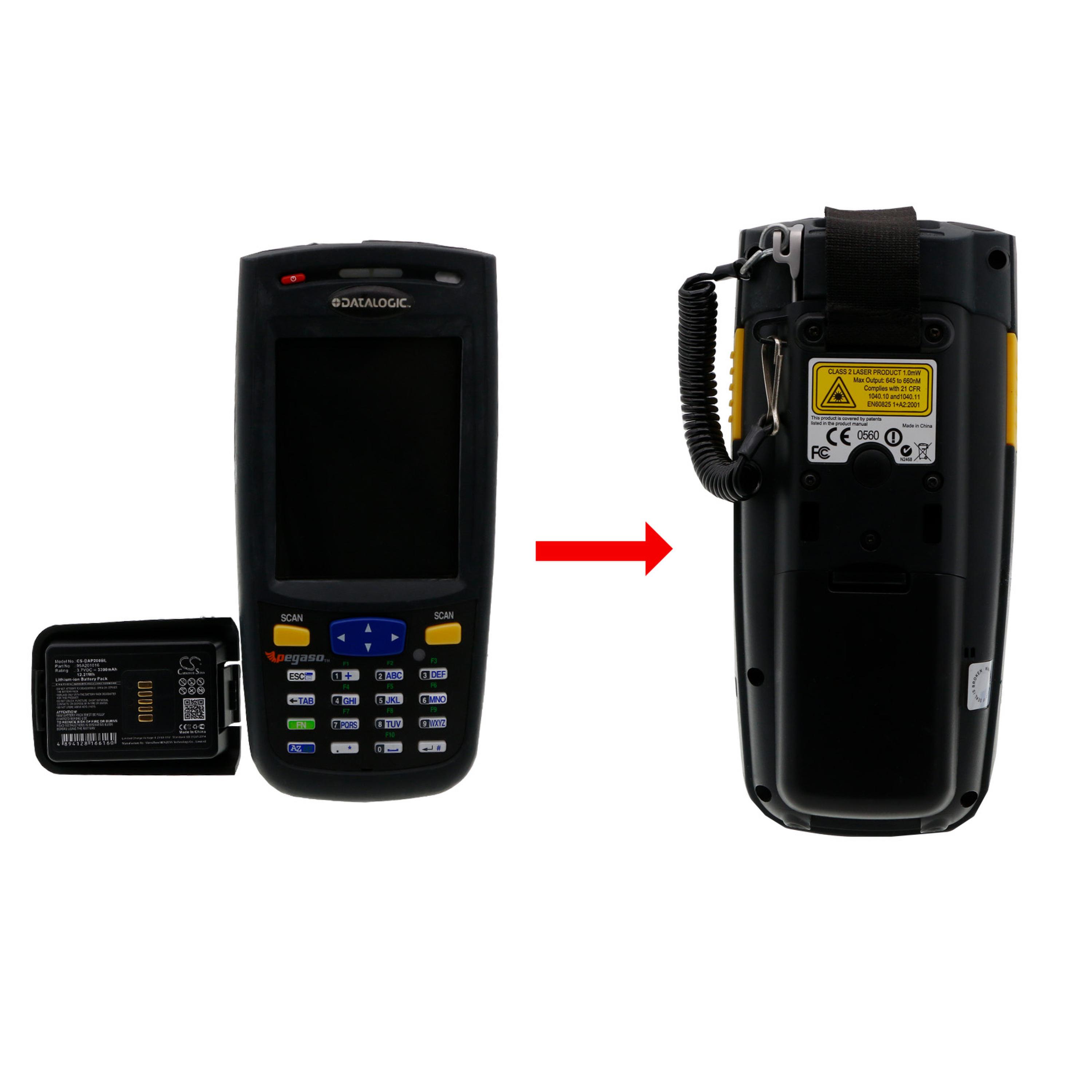 Cameron Sino 3300 mAh for Datalogic