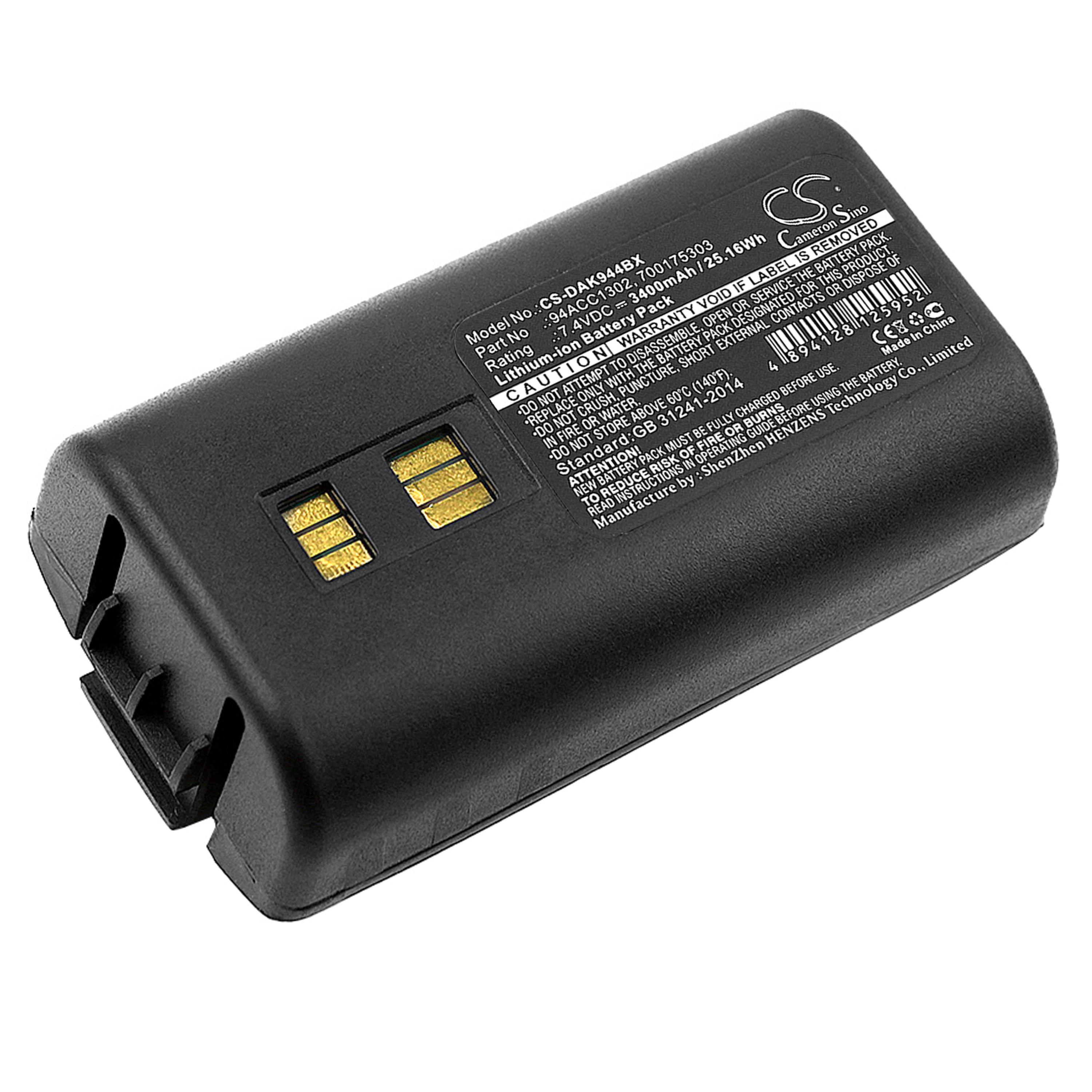 Cameron Sino 3400 mAh for Datalogic