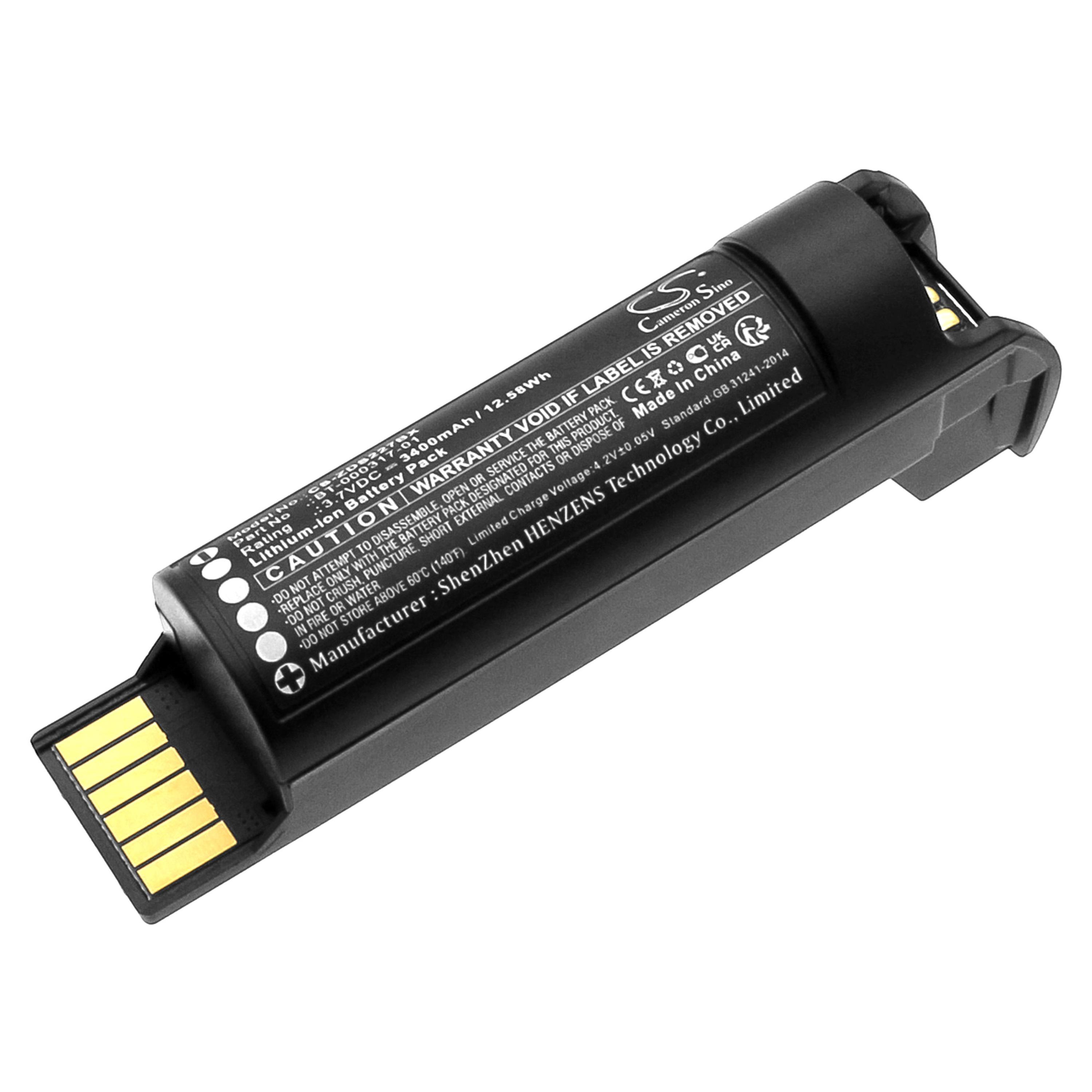 Cameron Sino 3400 mAh for Zebra