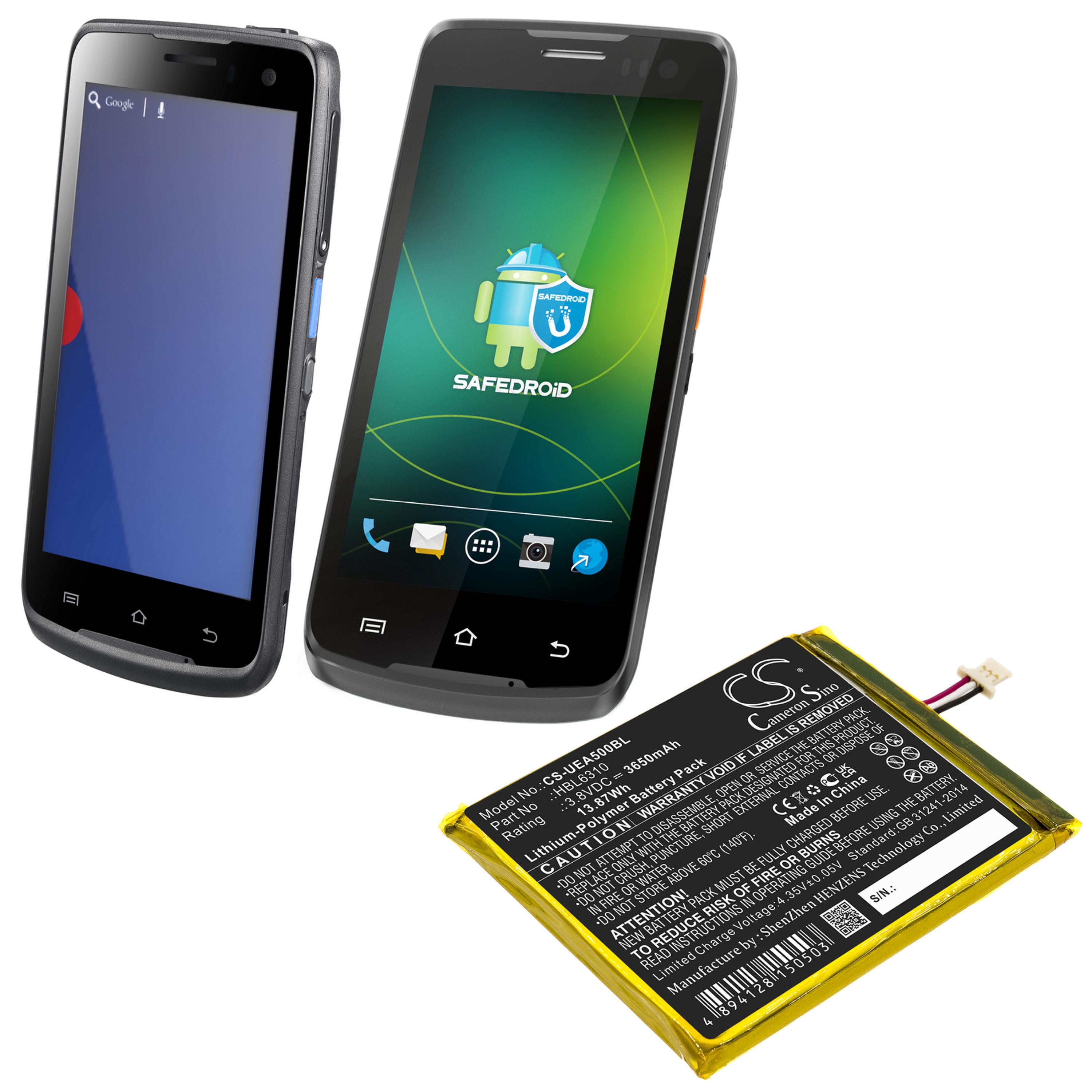 Cameron Sino 3650 mAh for Unitech