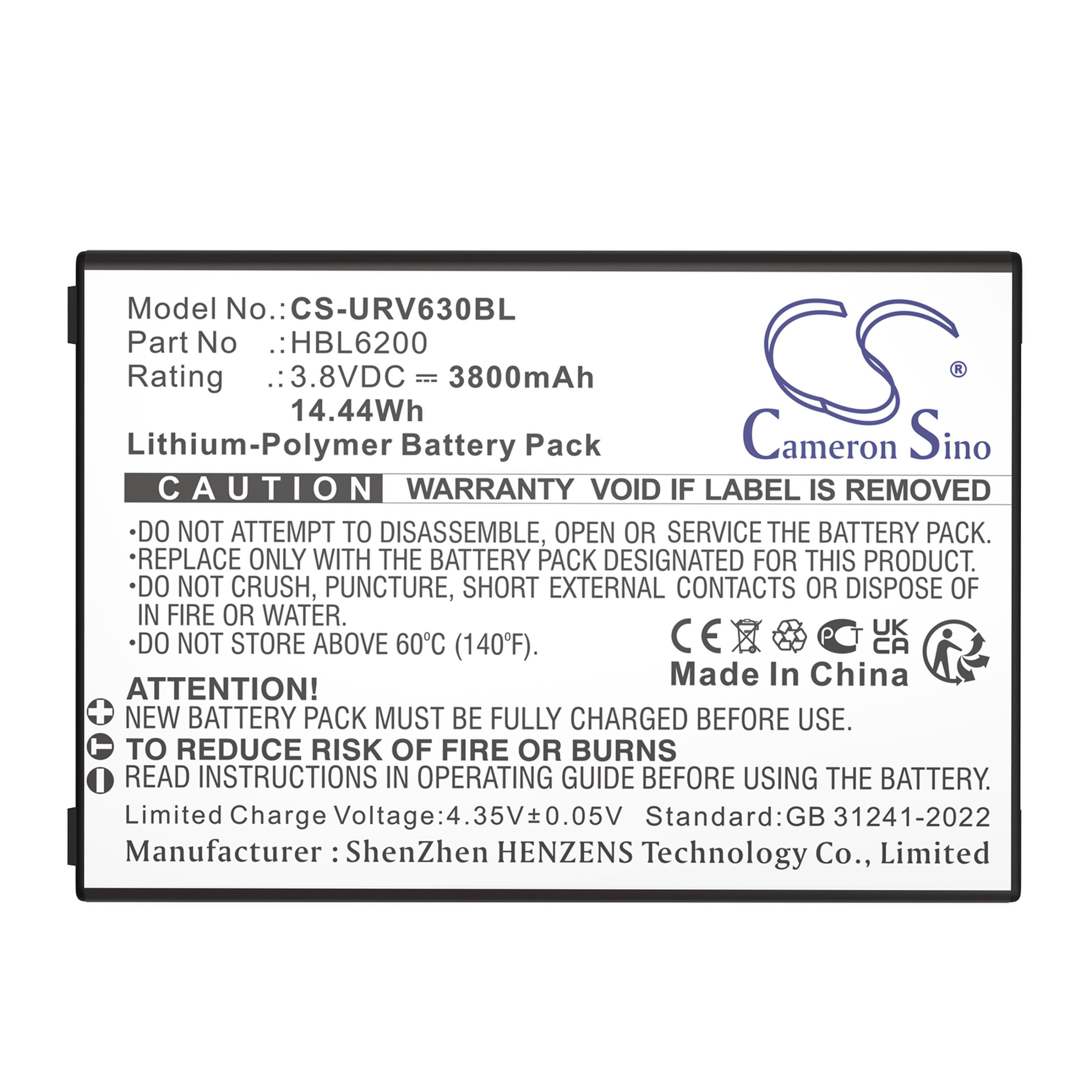 Cameron Sino 3800 mAh for Urovo