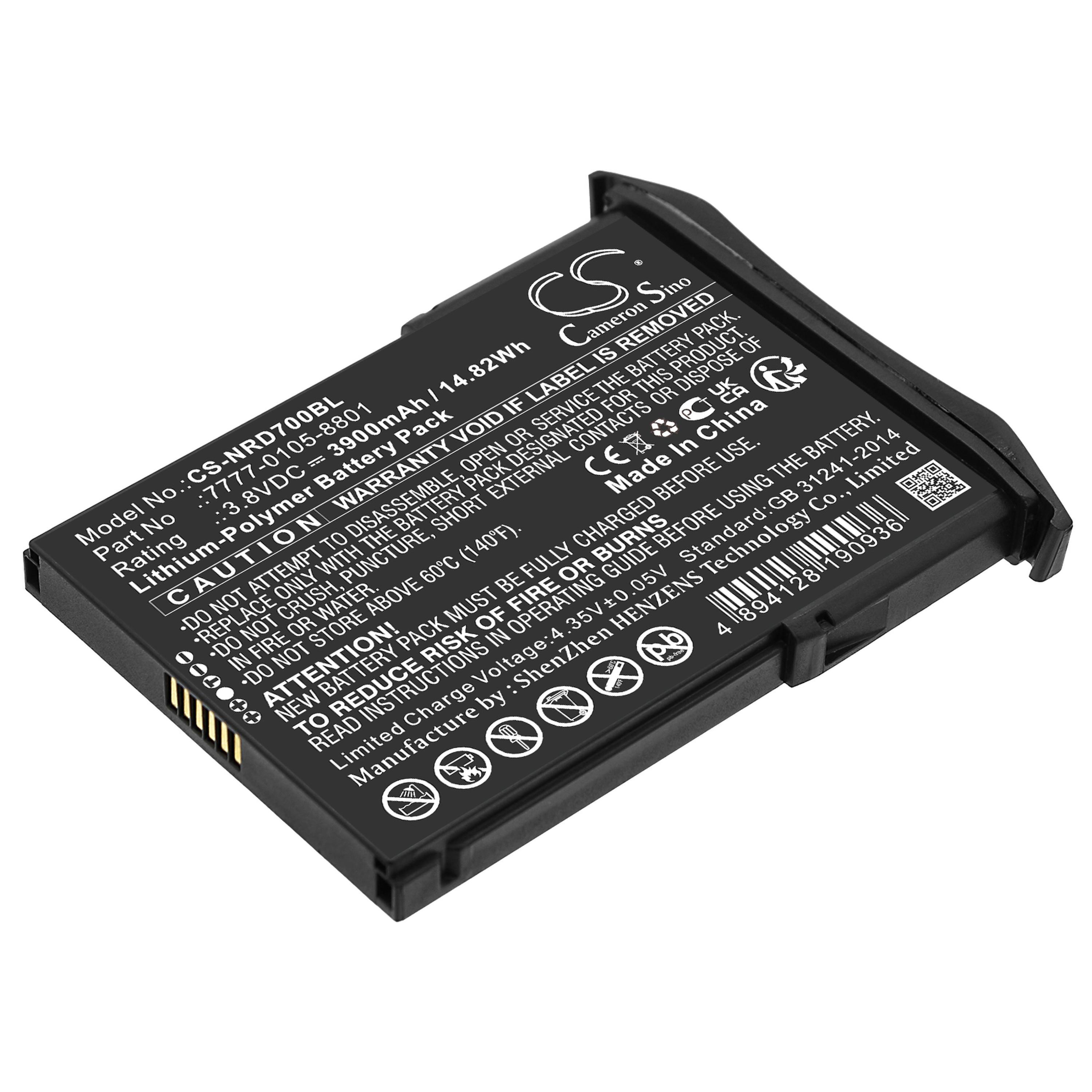 Cameron Sino 3900 mAh for NCR