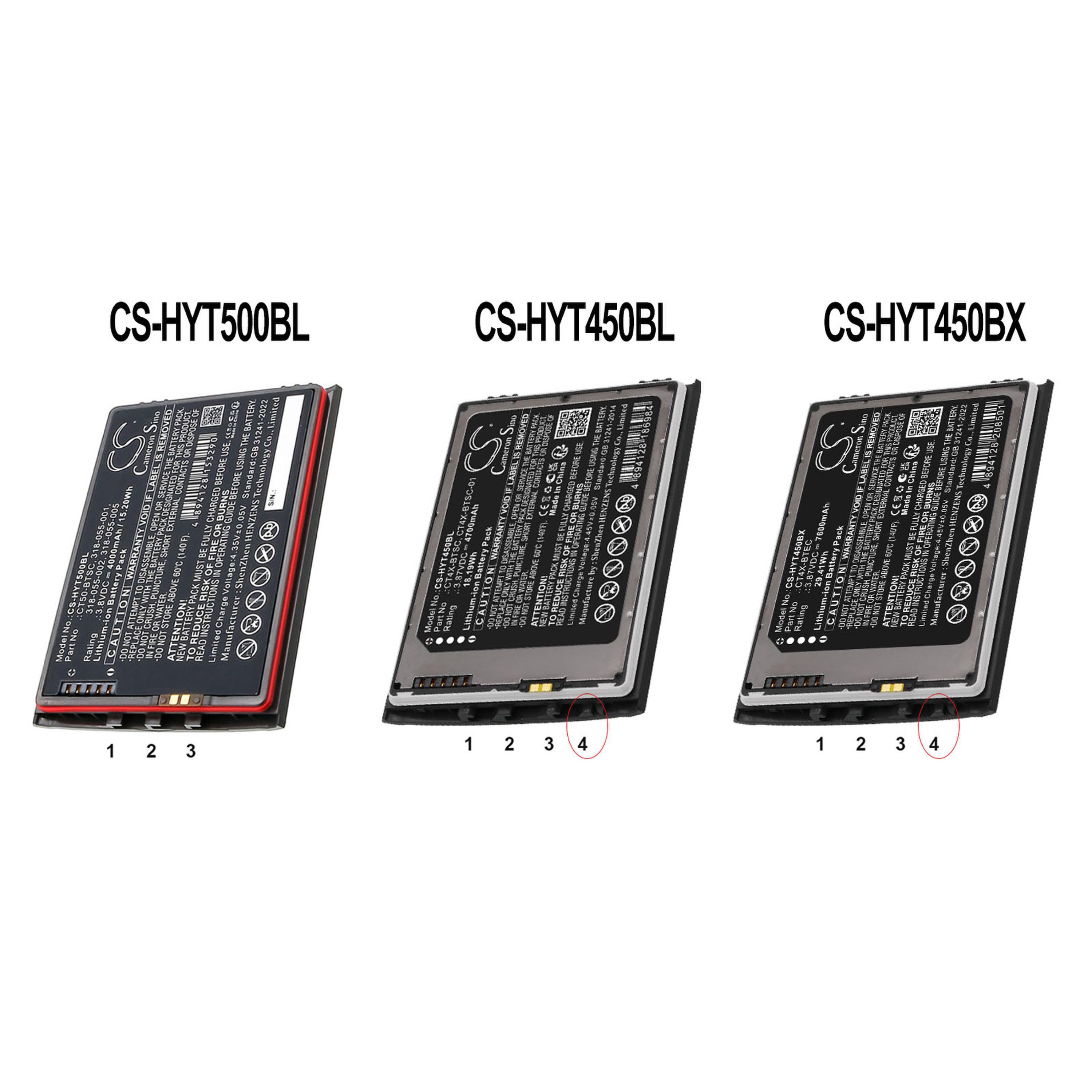 Cameron Sino Replacement Battery for Honeywell