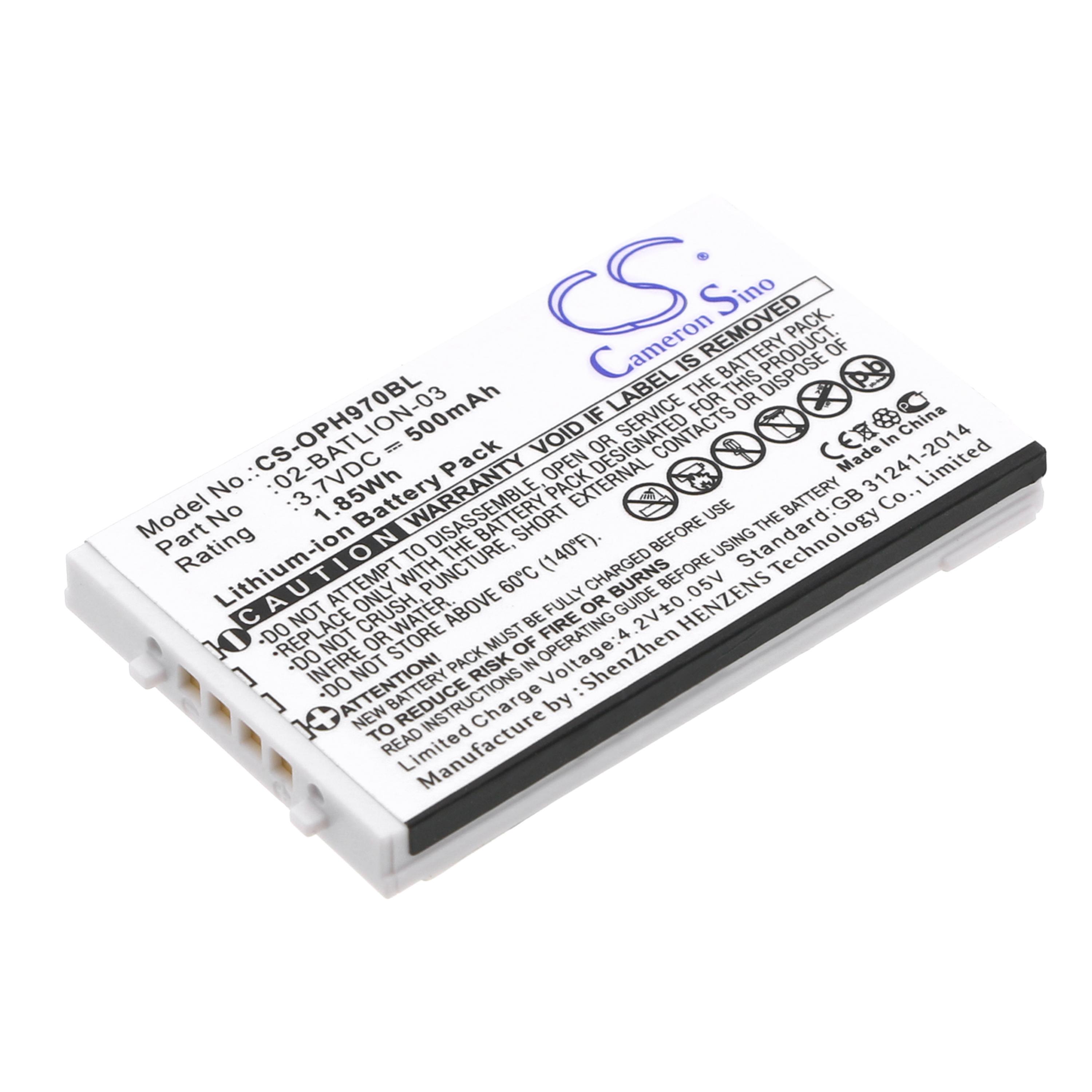 Cameron Sino 500 mAh for Opticon