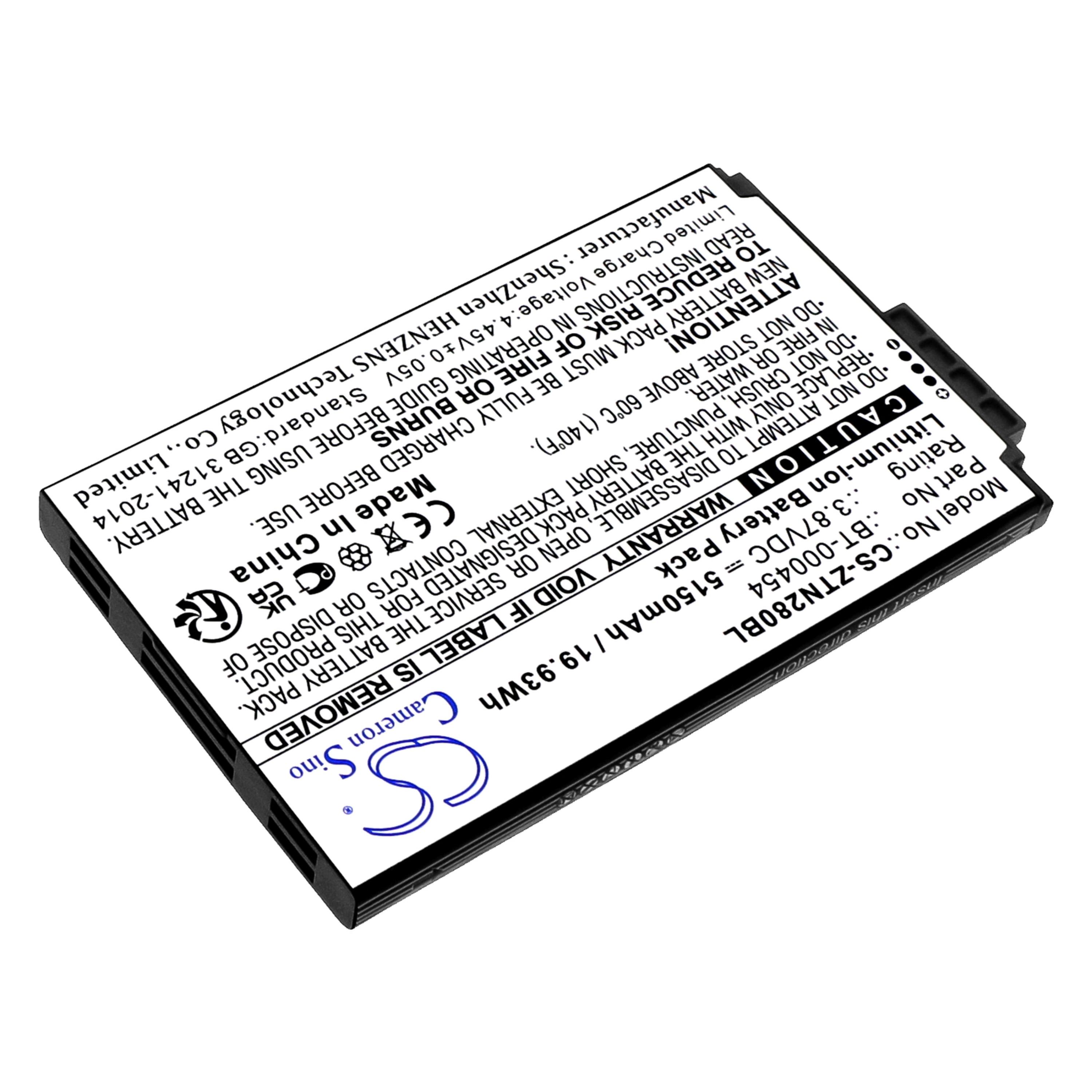 Cameron Sino 5150mAh Replaces battery for