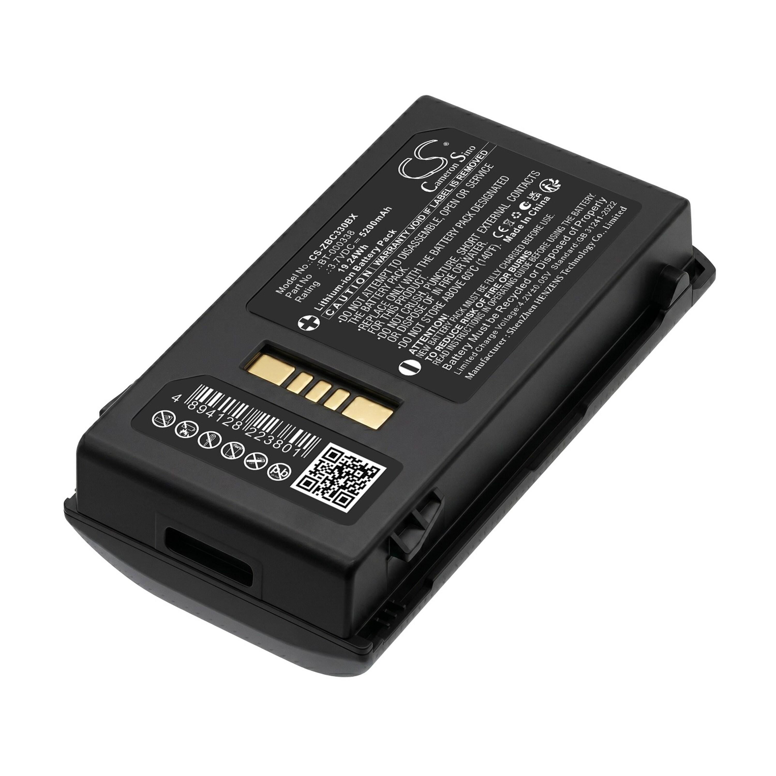 Cameron Sino Replacement Battery for Zebra