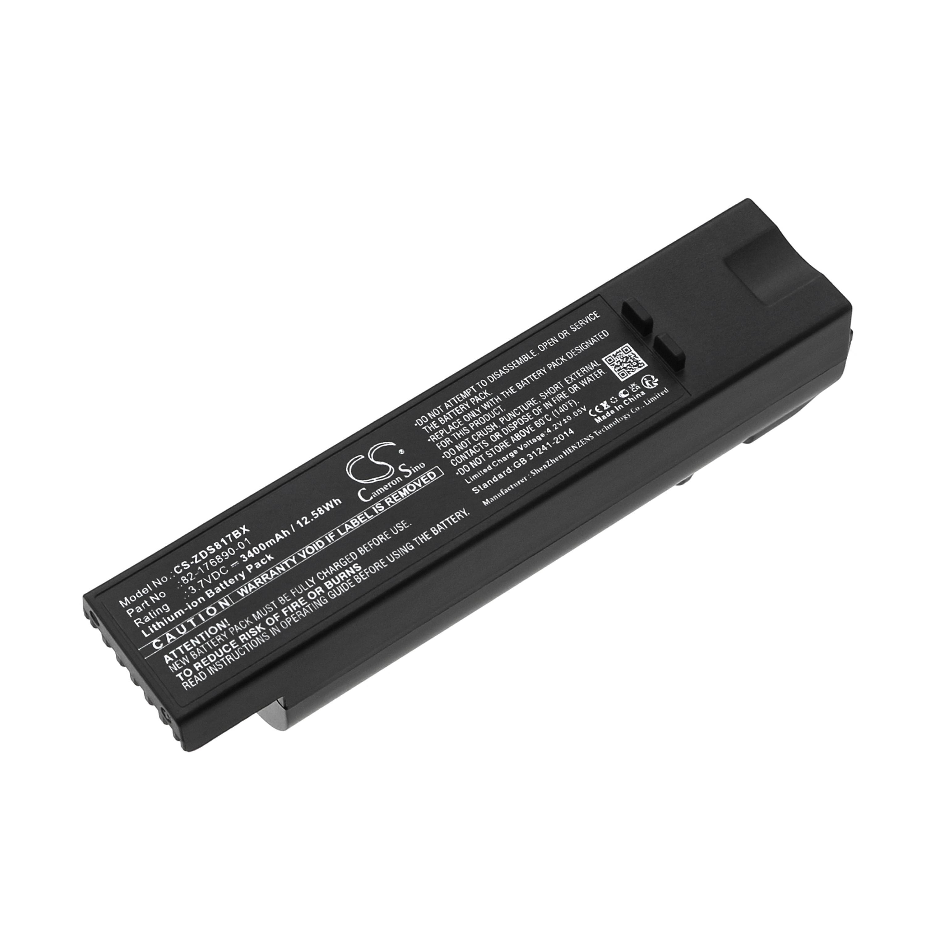 Cameron Sino Replacement Battery for Zebra
