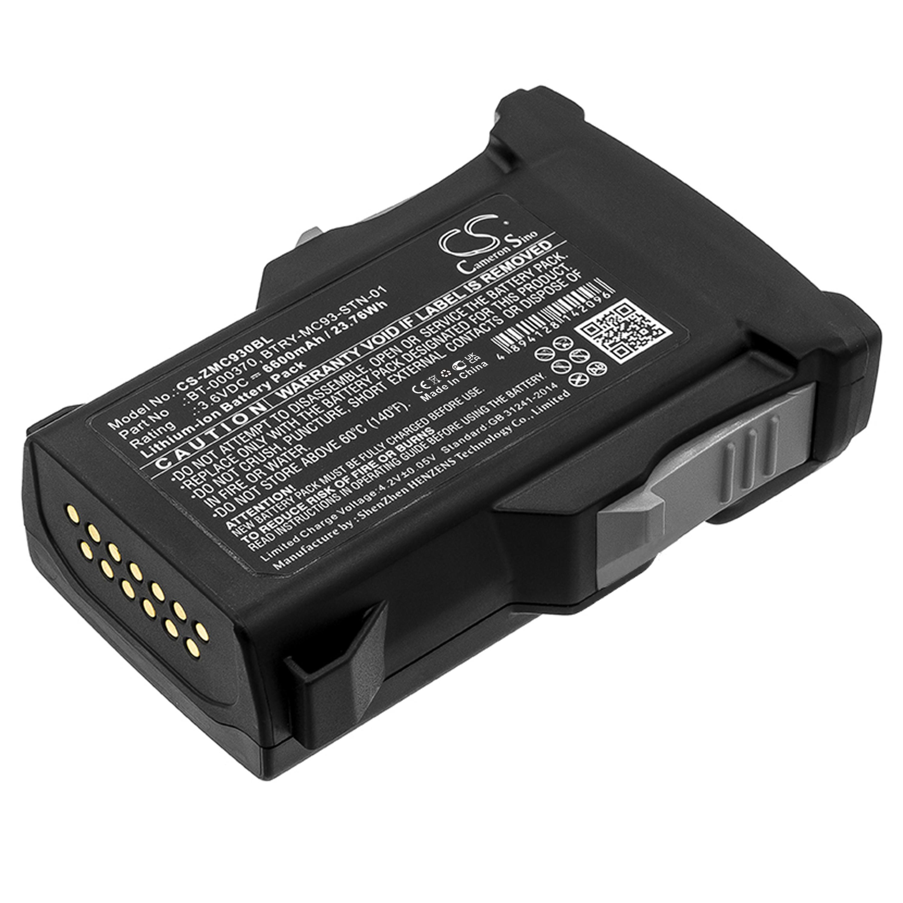 Cameron Sino Replacement Battery for Zebra