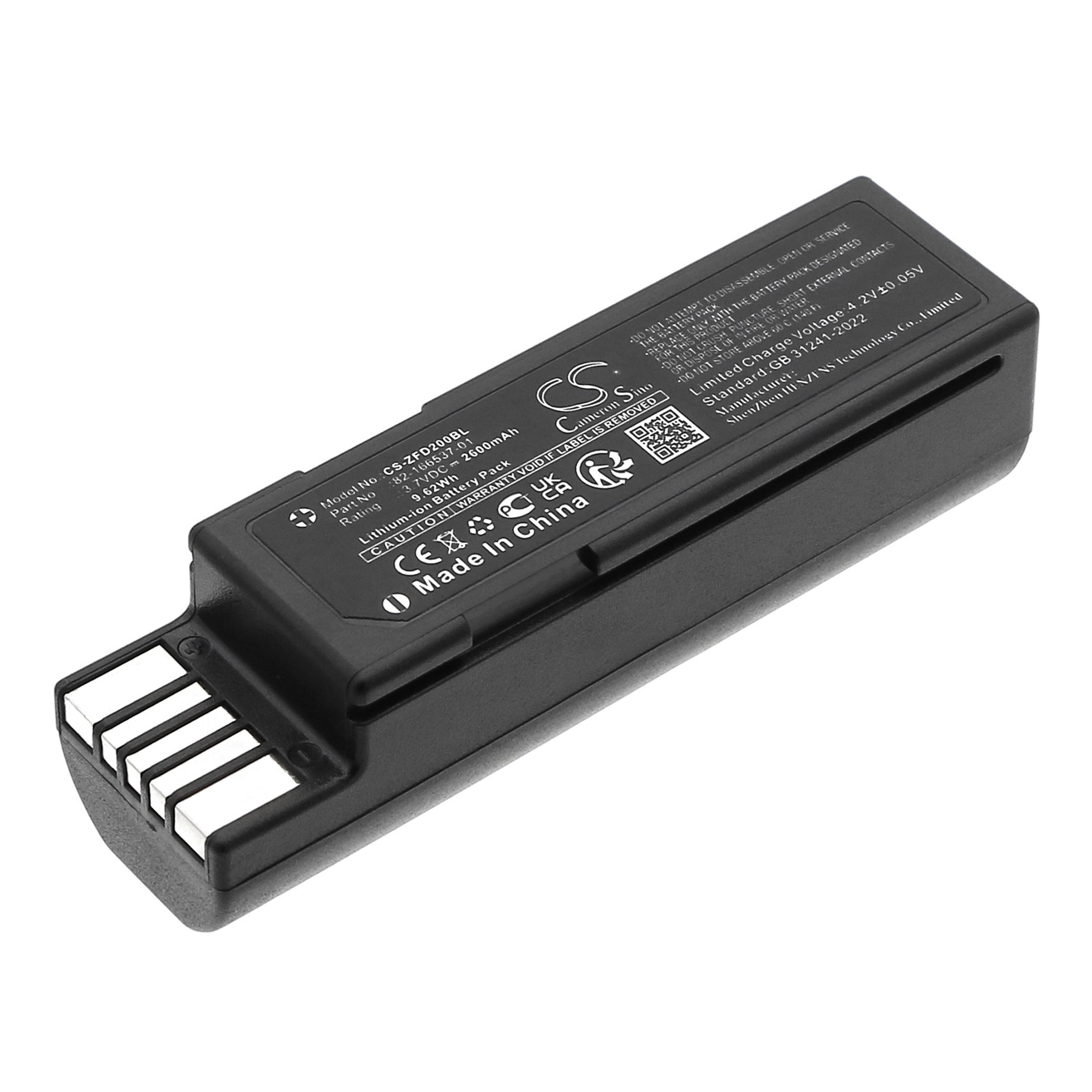 Cameron Sino Replacement Battery for Zebra