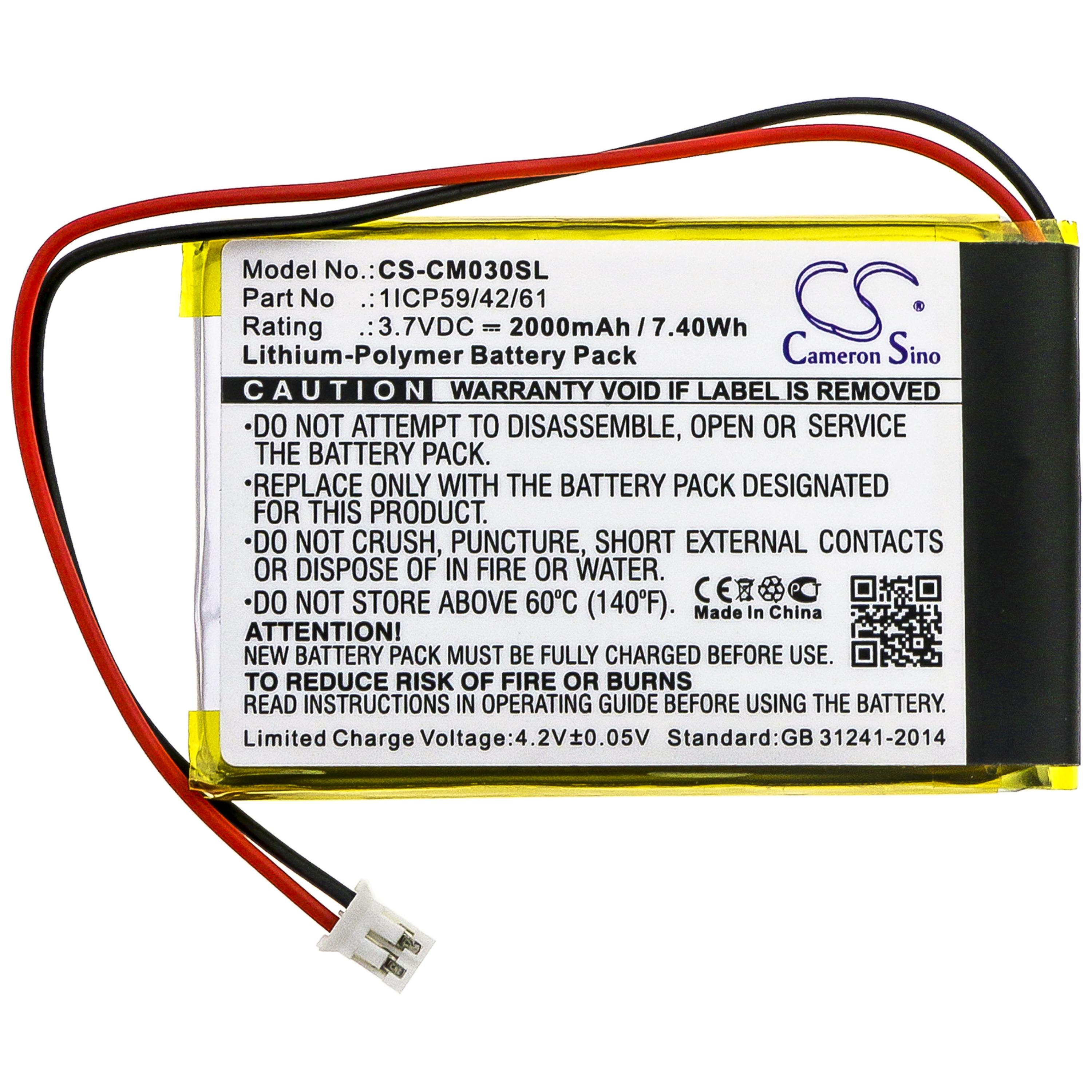 Cameron Sino 2000 mAh for Custom