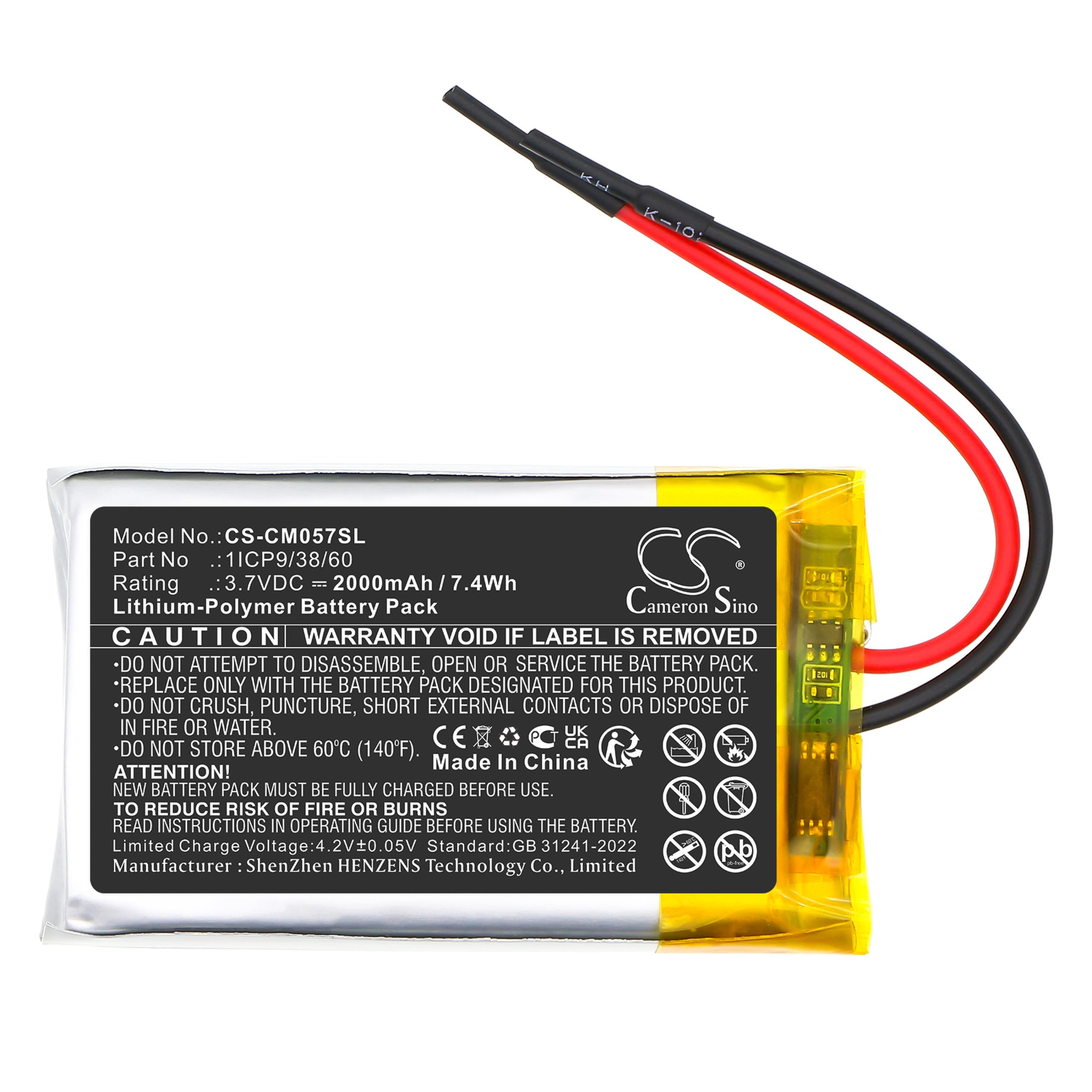 Cameron Sino 2000 mAh for Custom