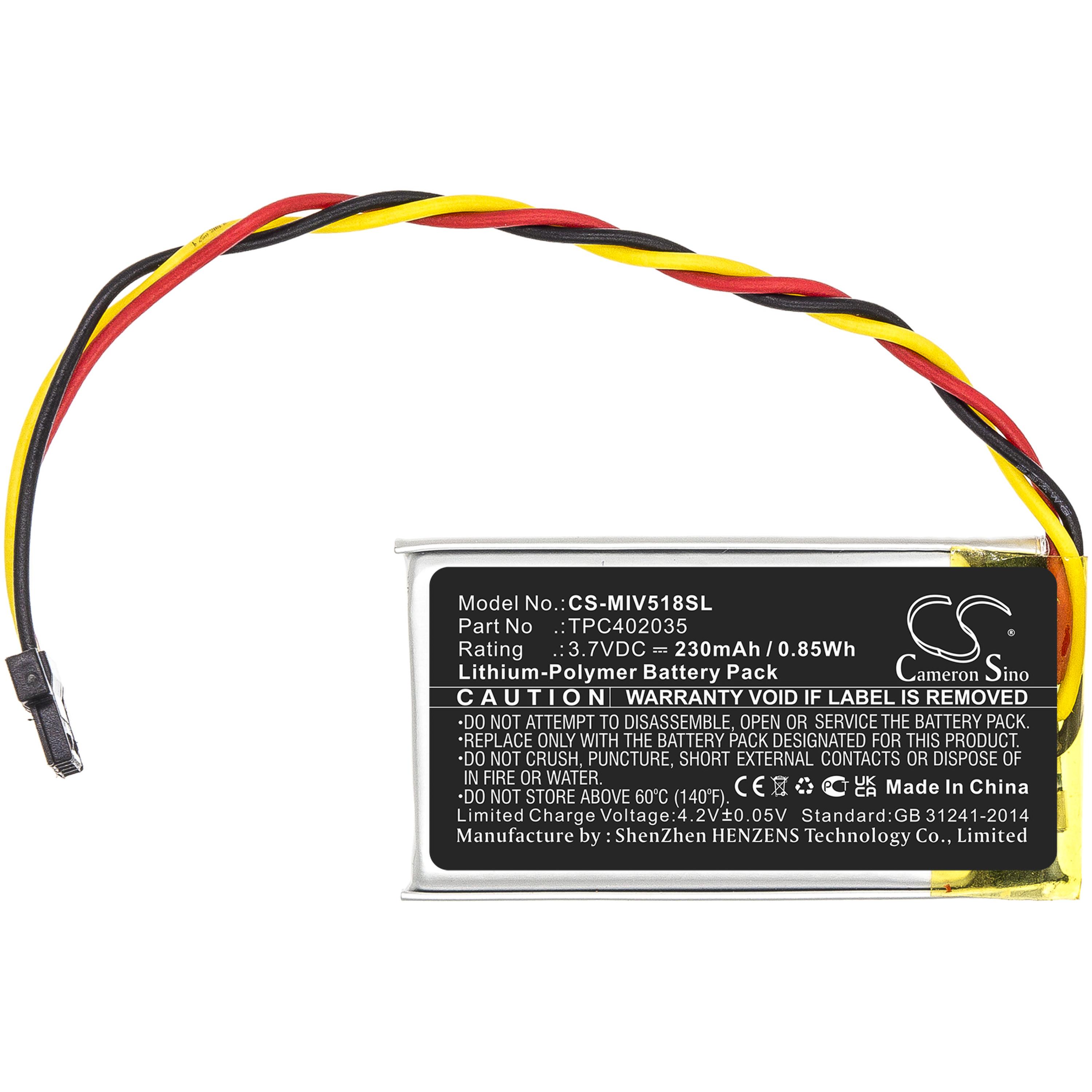 Cameron Sino 230 mAh for Mio