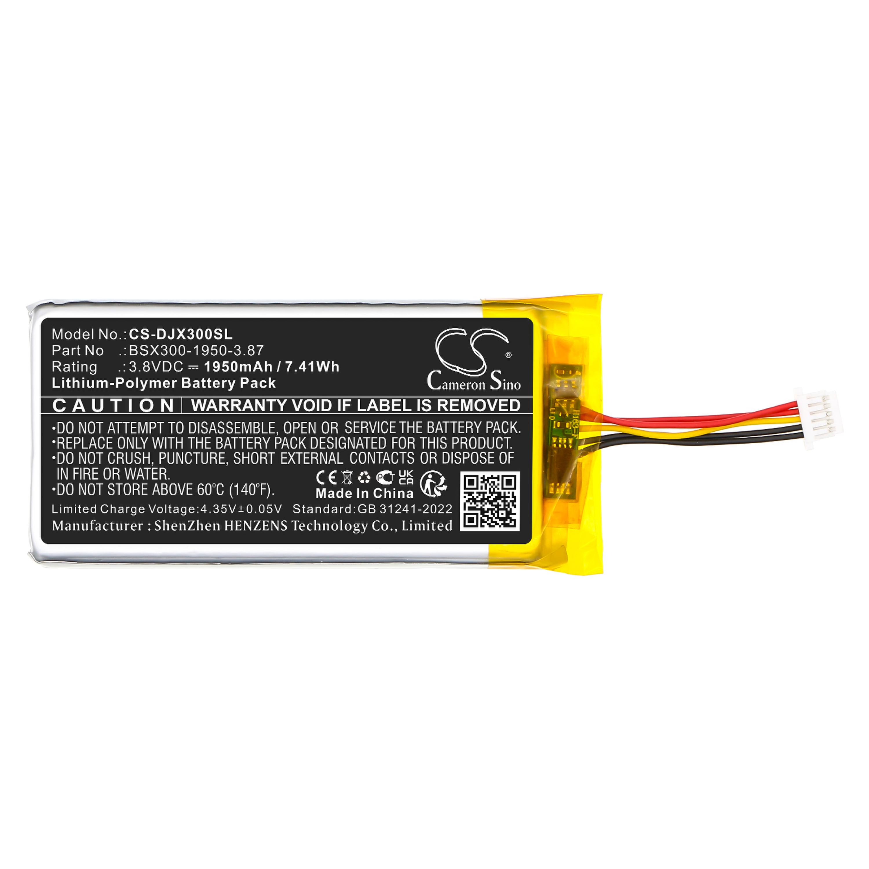 Cameron Sino 1950mMAh Replacement Battery for