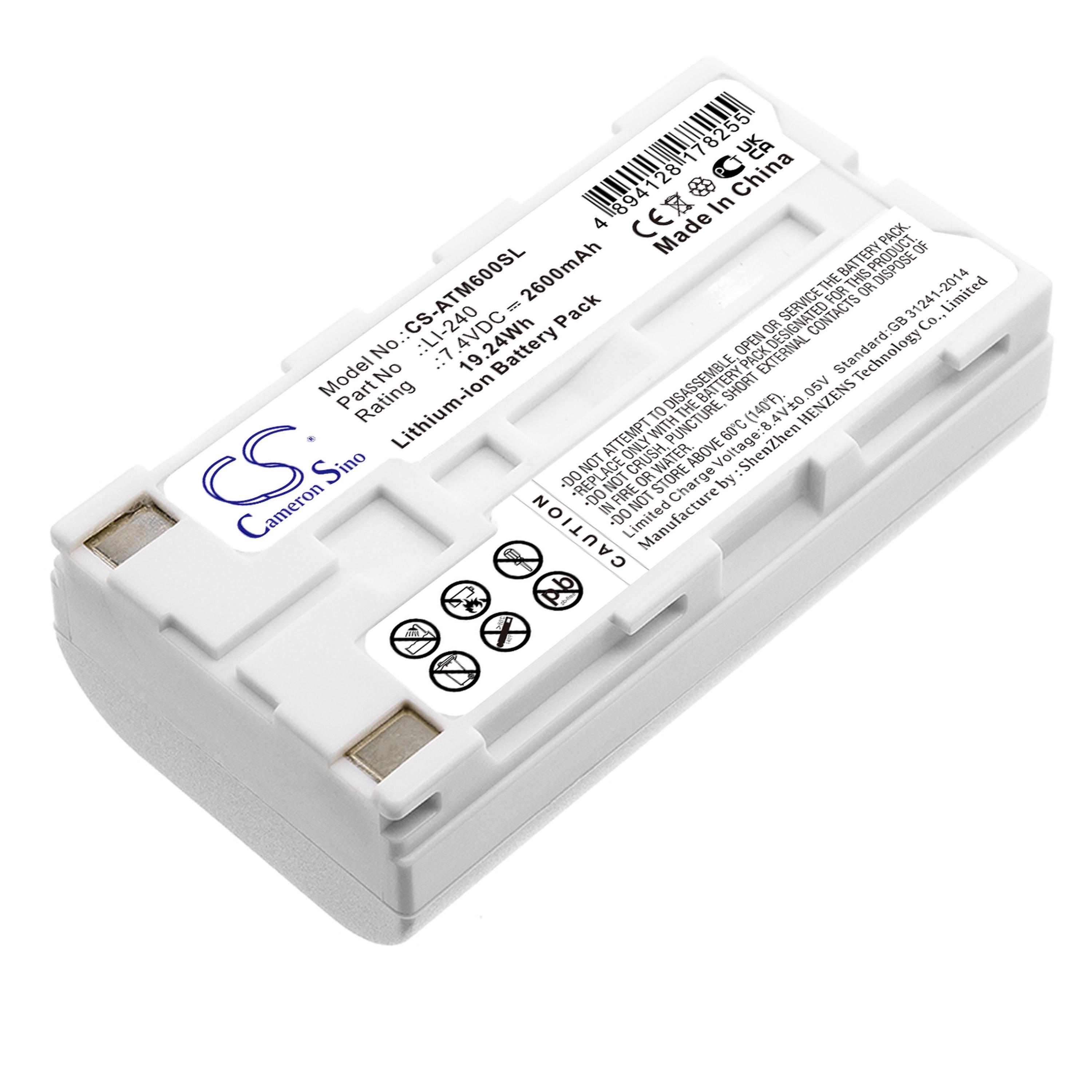 Cameron Sino Replacement Battery for Audio-Technica