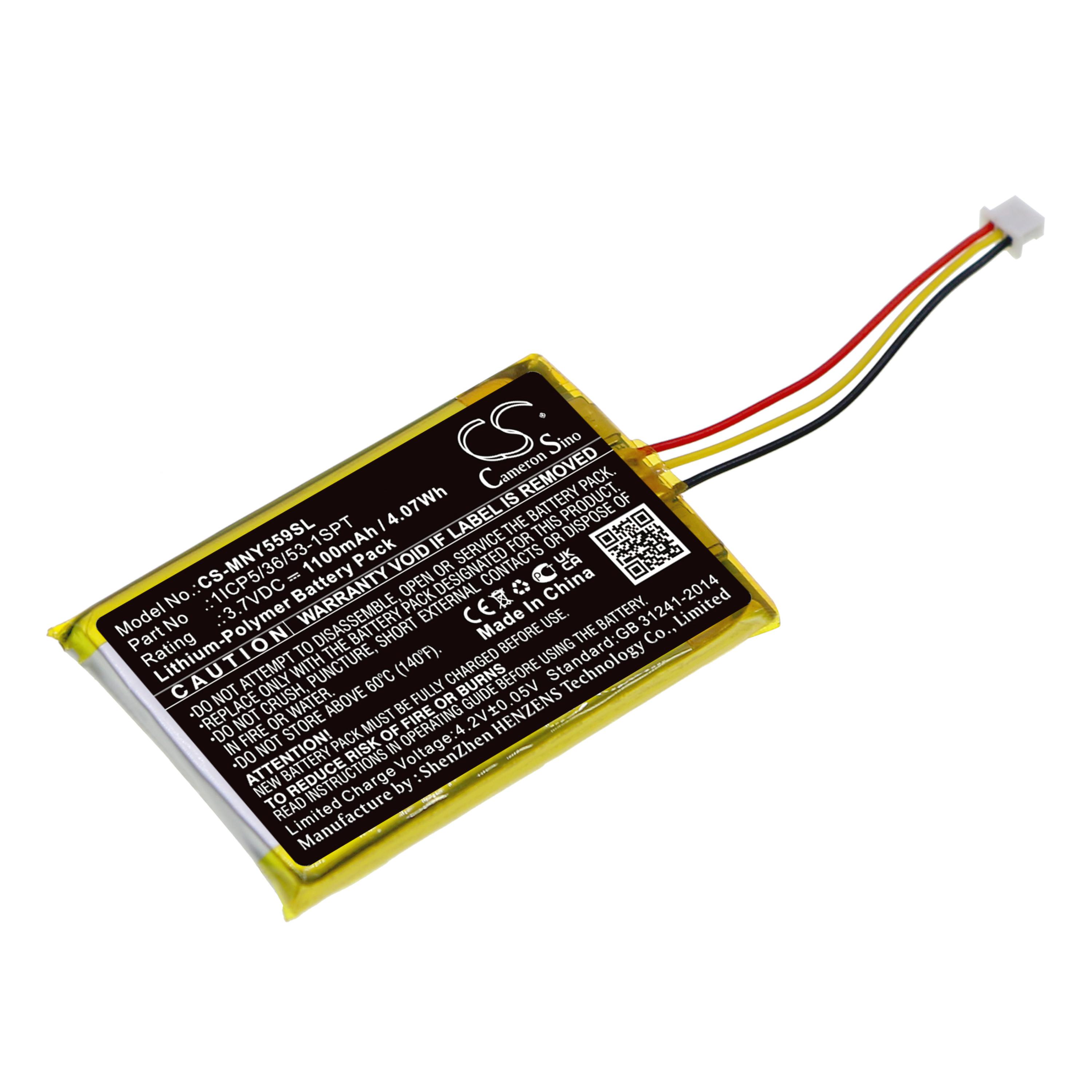 Cameron Sino 1100 mAh for Moonybaby