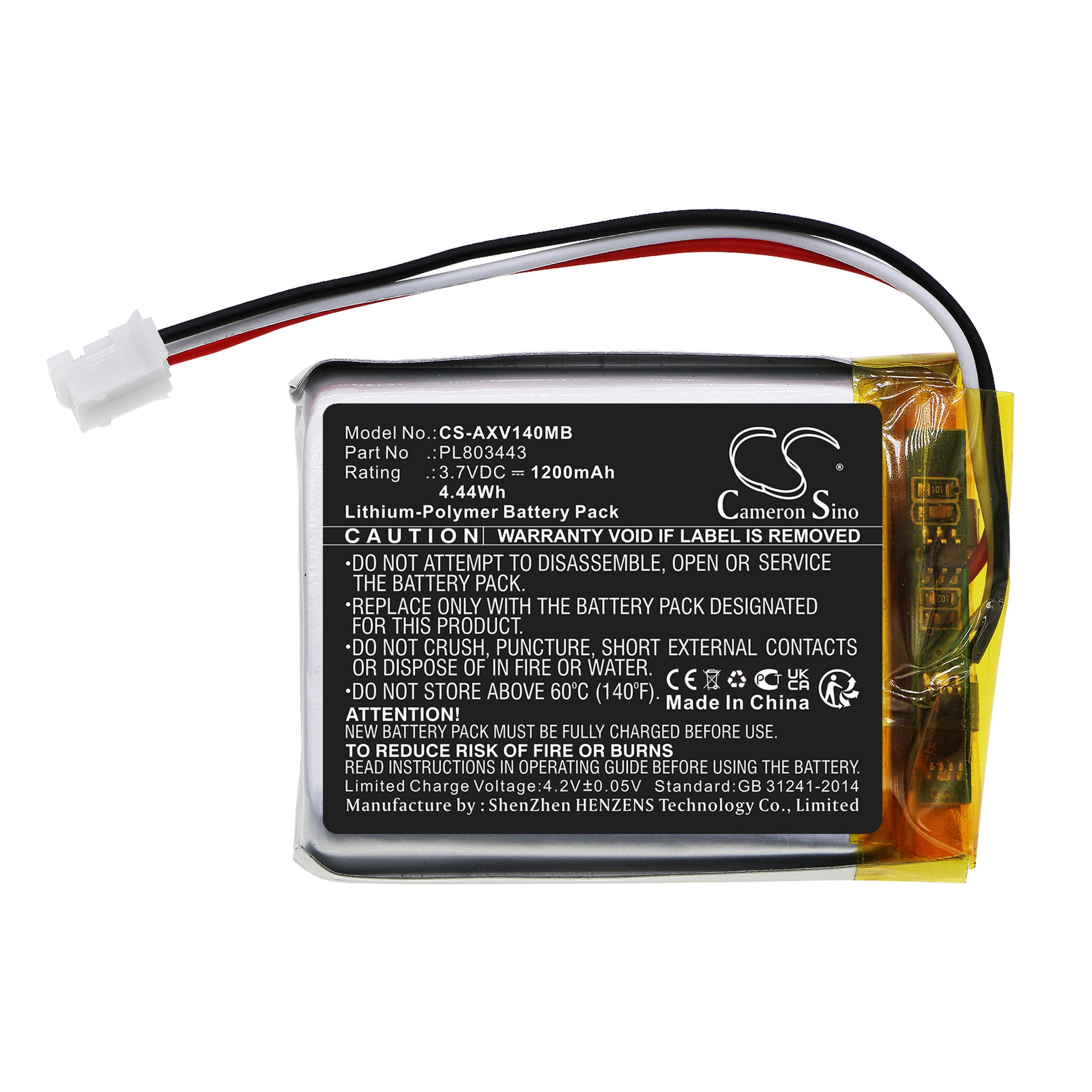 Cameron Sino 1200 mAh for Axvue