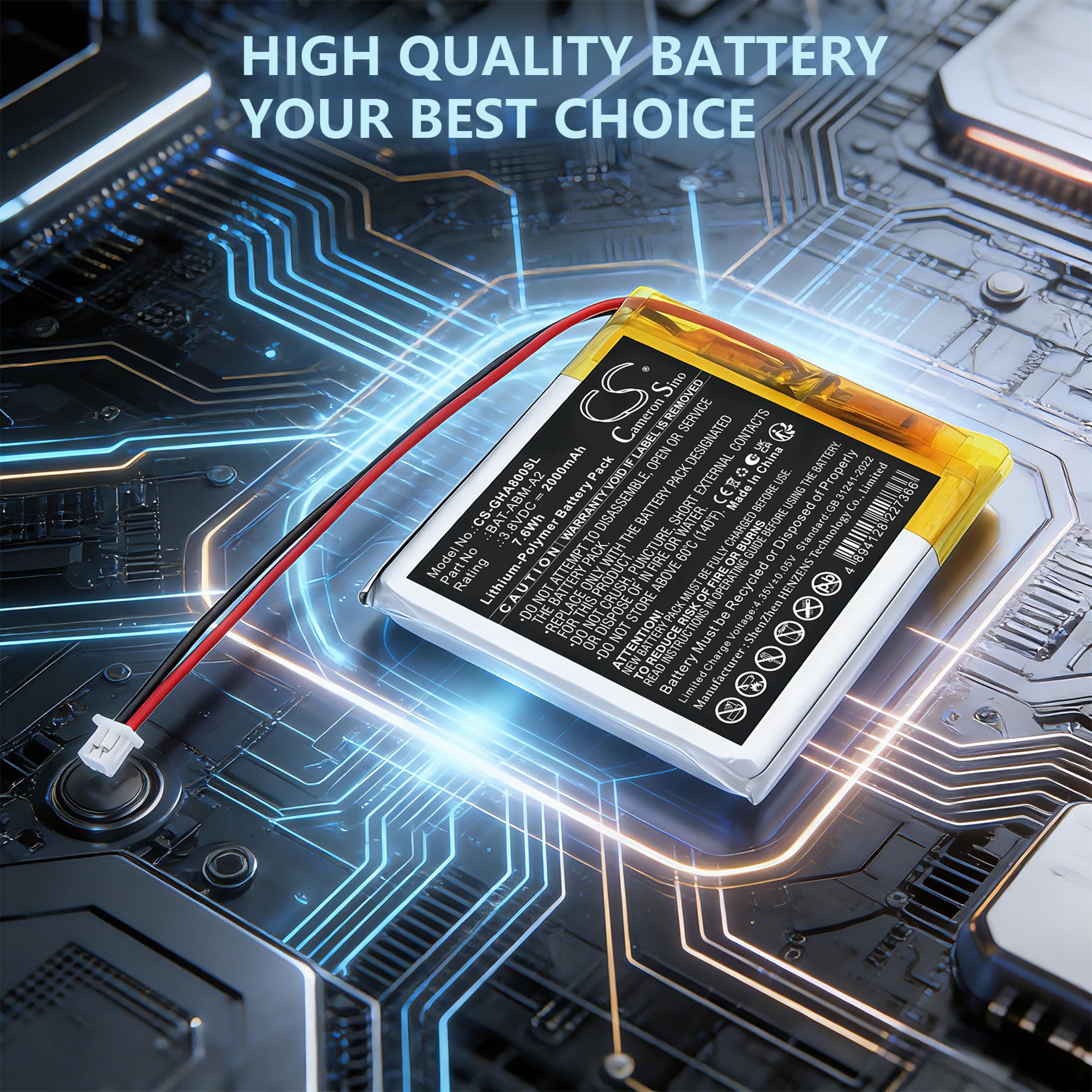 Cameron Sino 2000mAh Replacement Battery for