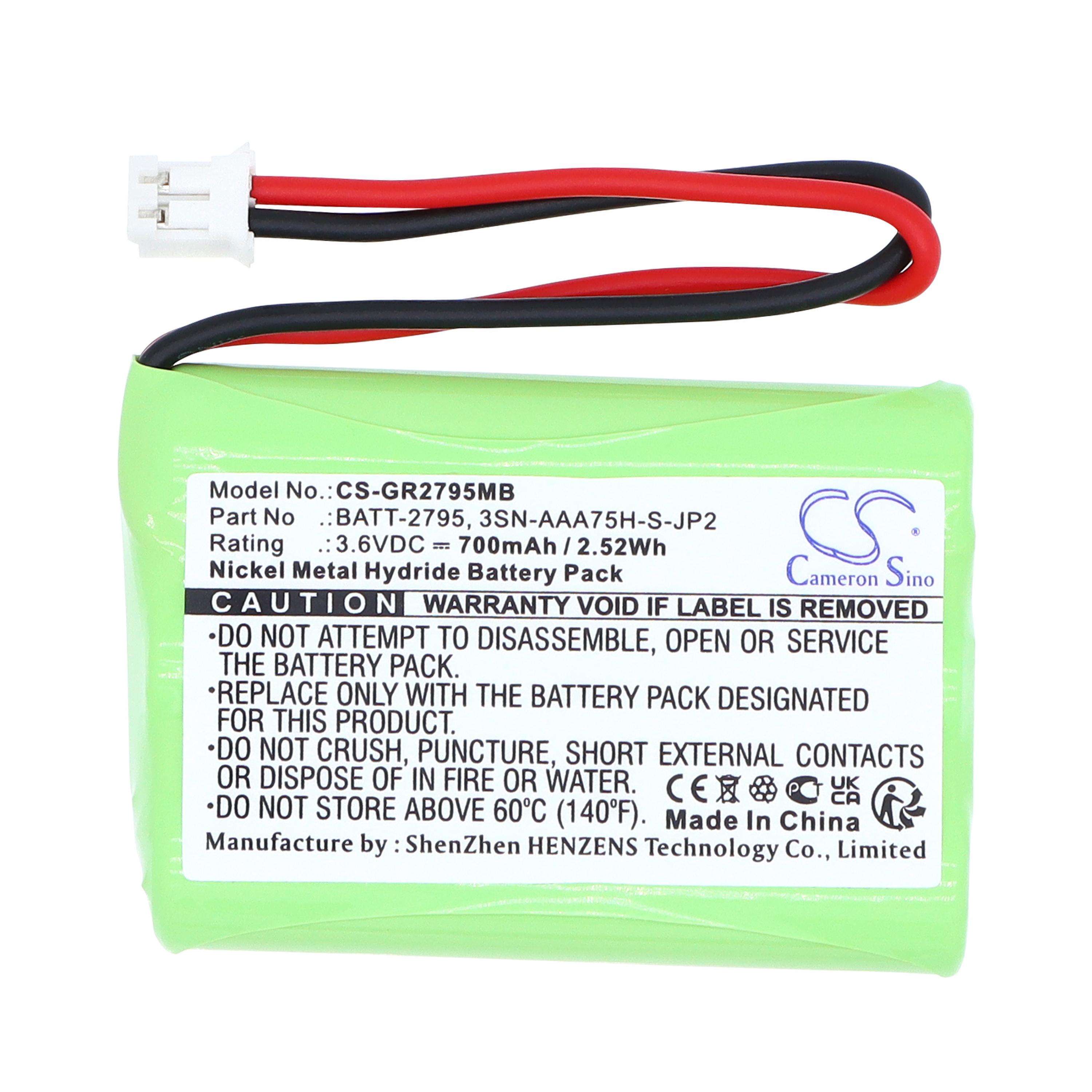 Cameron Sino 700 mAh for GRACO