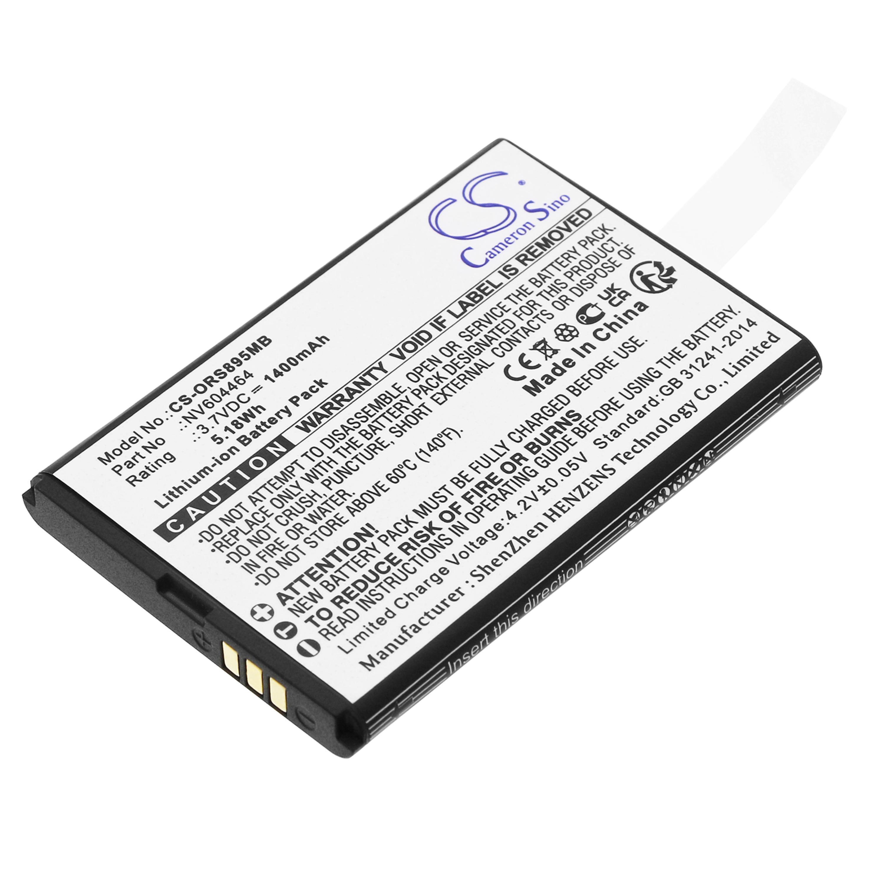 Cameron Sino Replacement Battery for Oricom
