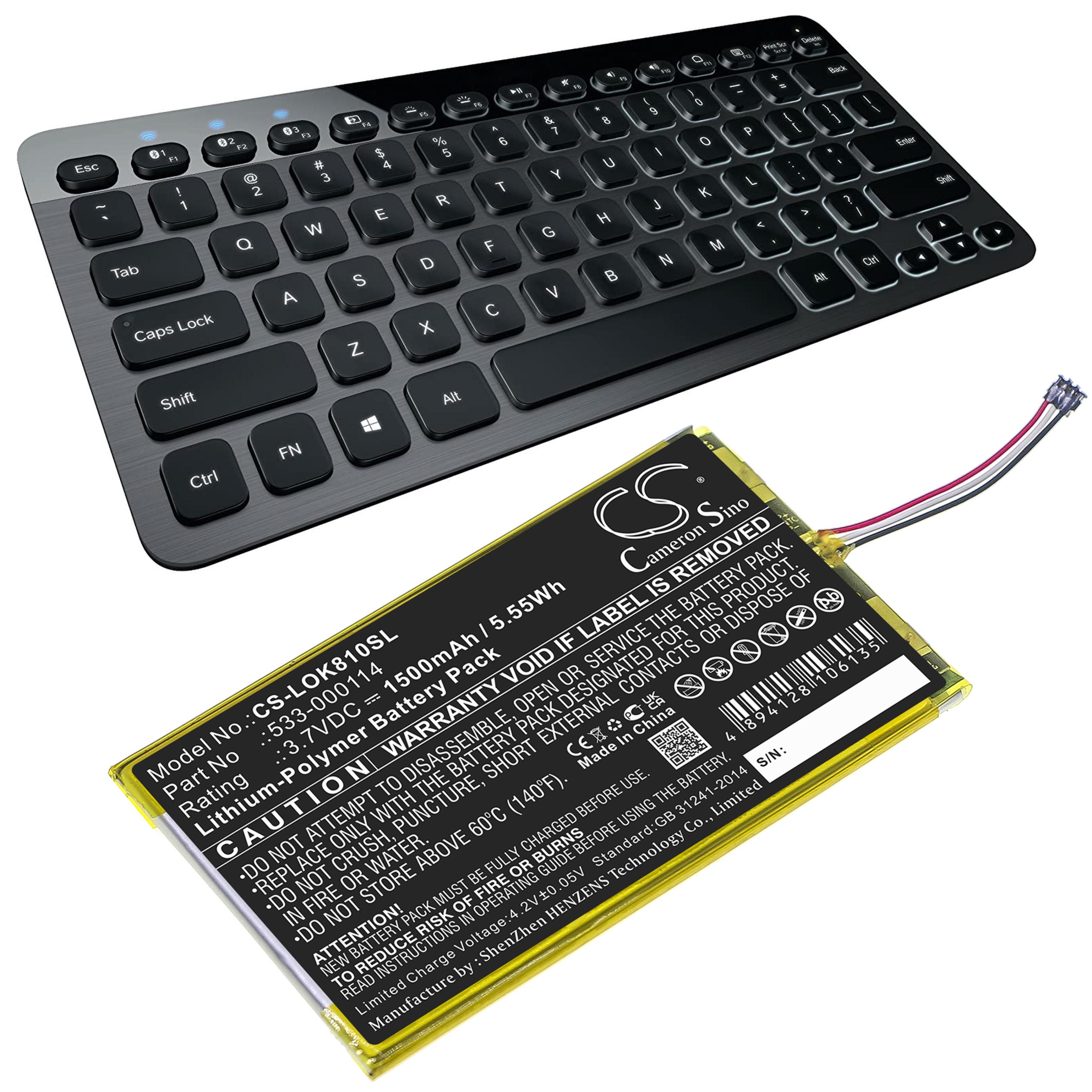 Cameron Sino 1500mAh Replacement Battery for