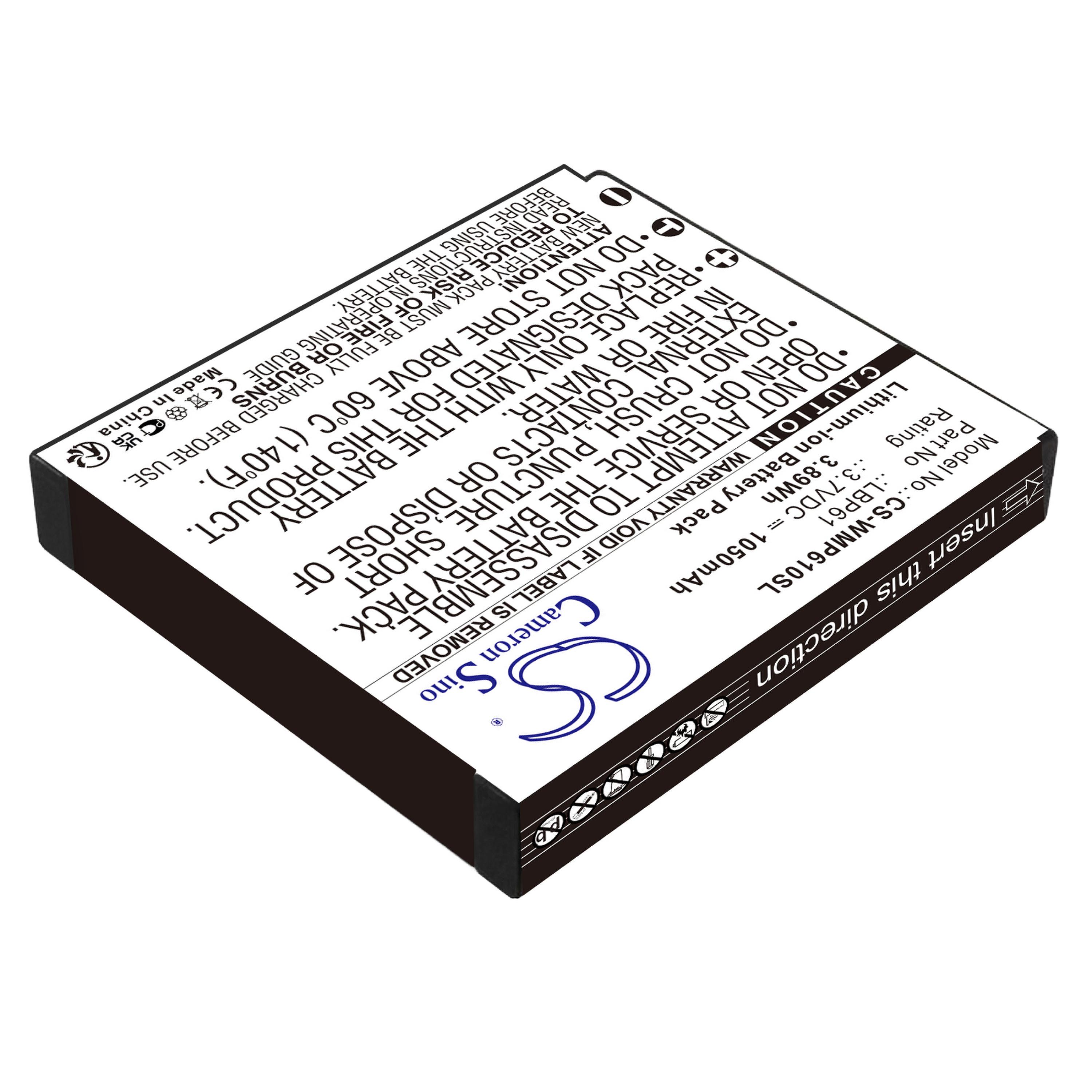 Cameron Sino 1050 mAh for Wisycom
