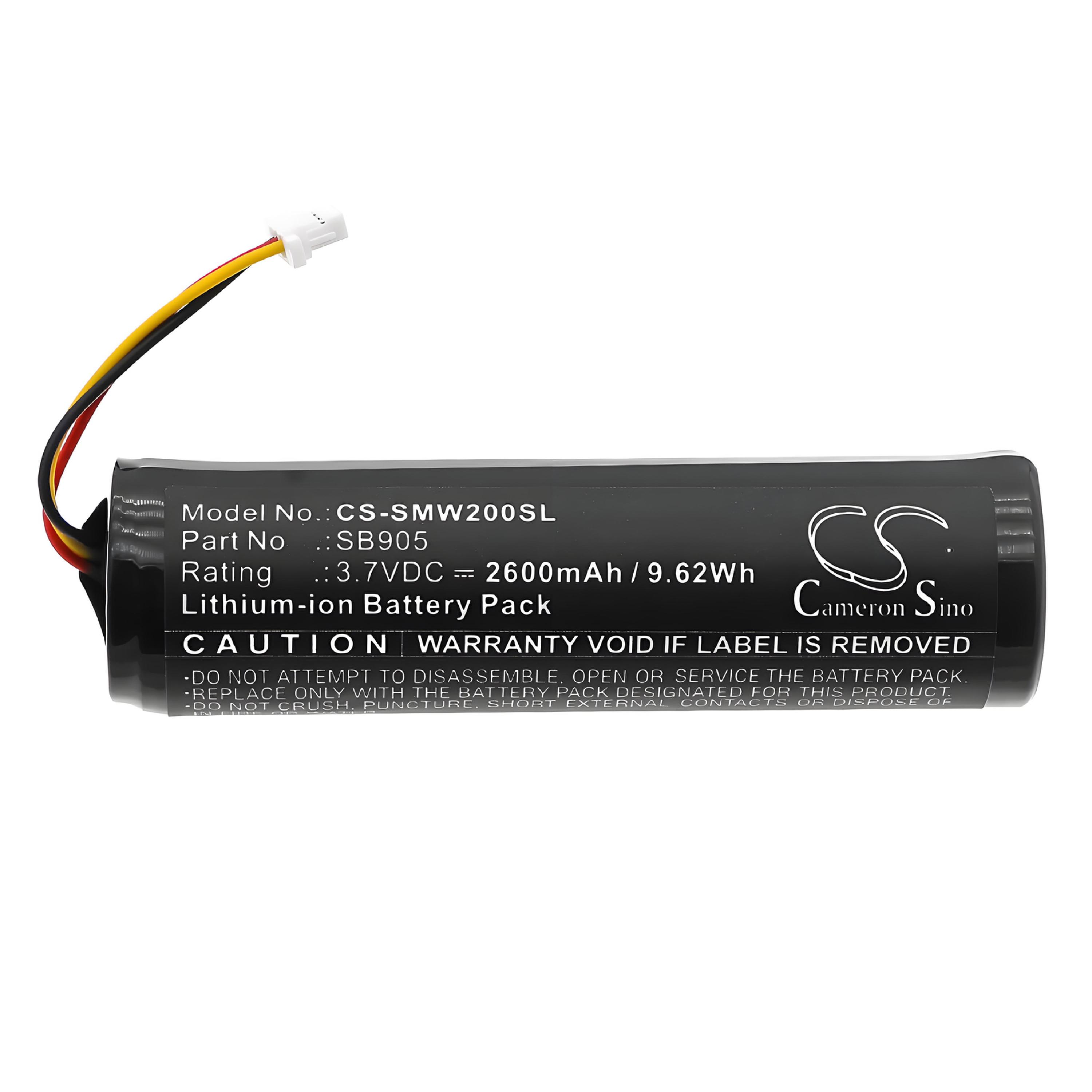 Cameron Sino 2600mAh Battery for Shure