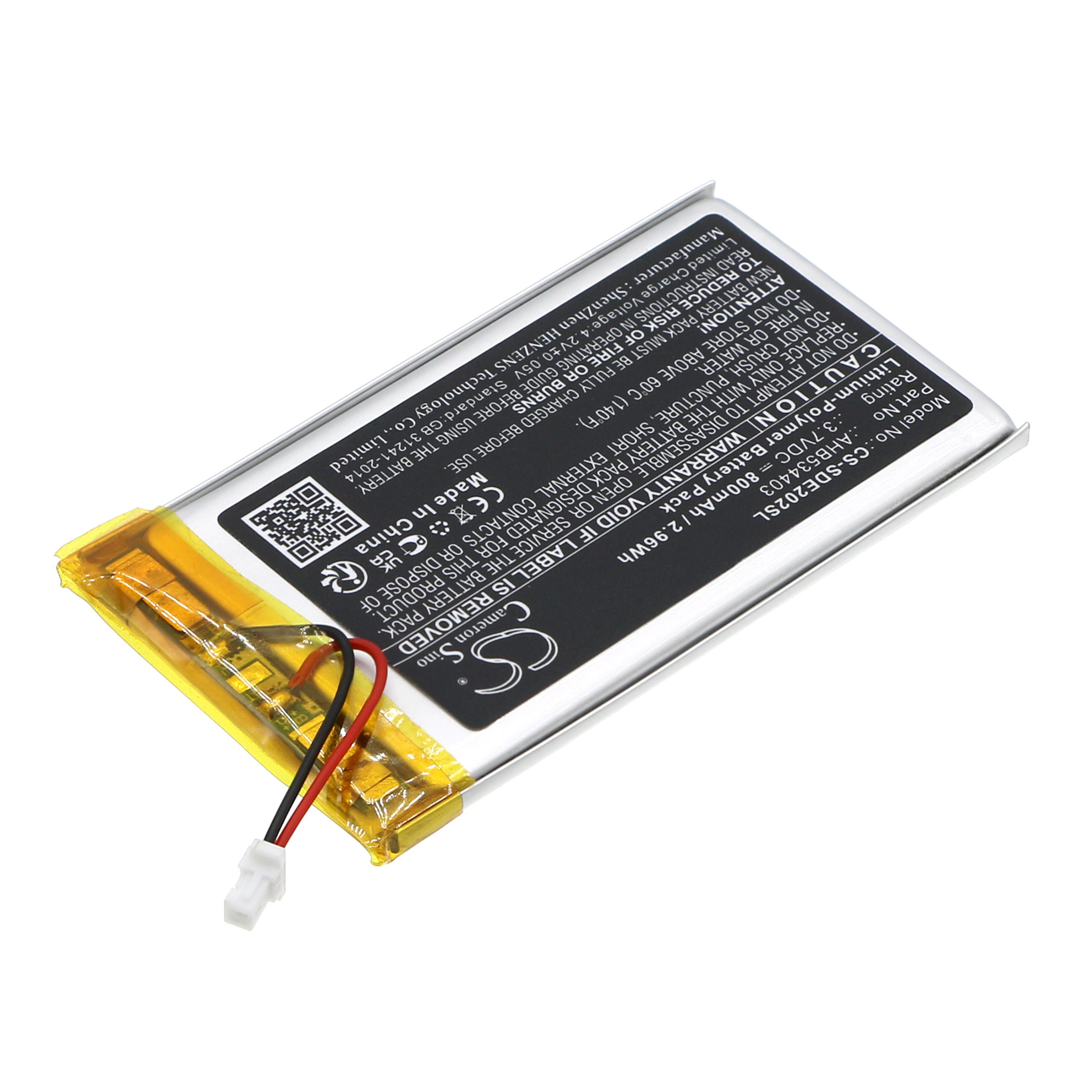 Cameron Sino 800 mAh for Sennheiser