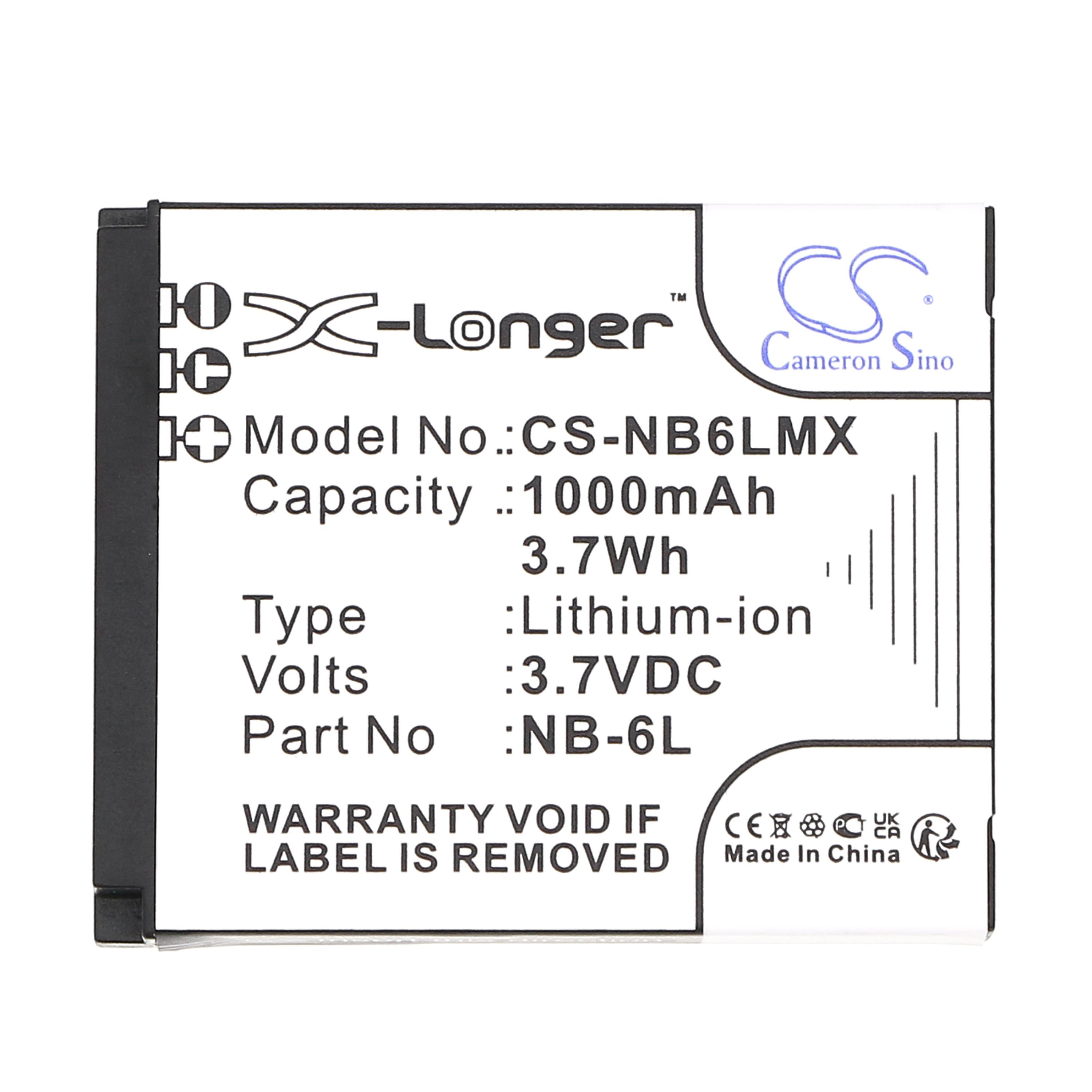 Cameron Sino 1000 mAh for Canon