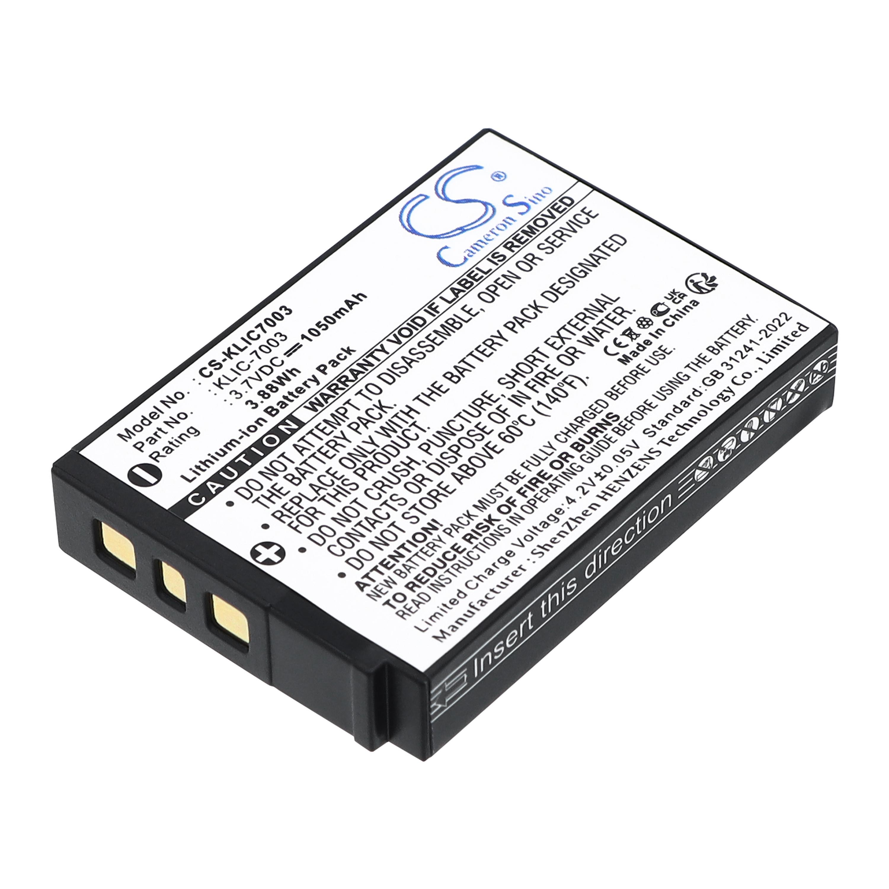 Cameron Sino 1050 mAh for Kodak