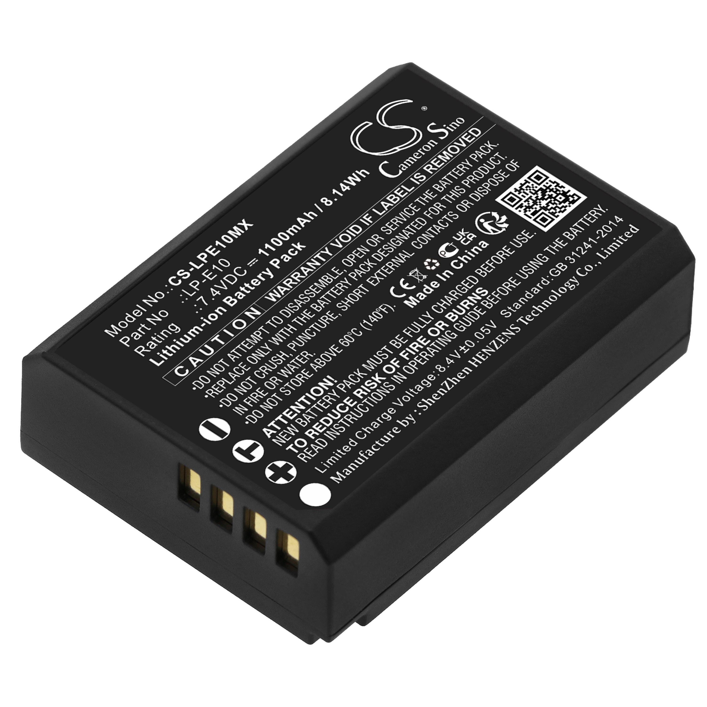 Cameron Sino 1100 mAh for Canon