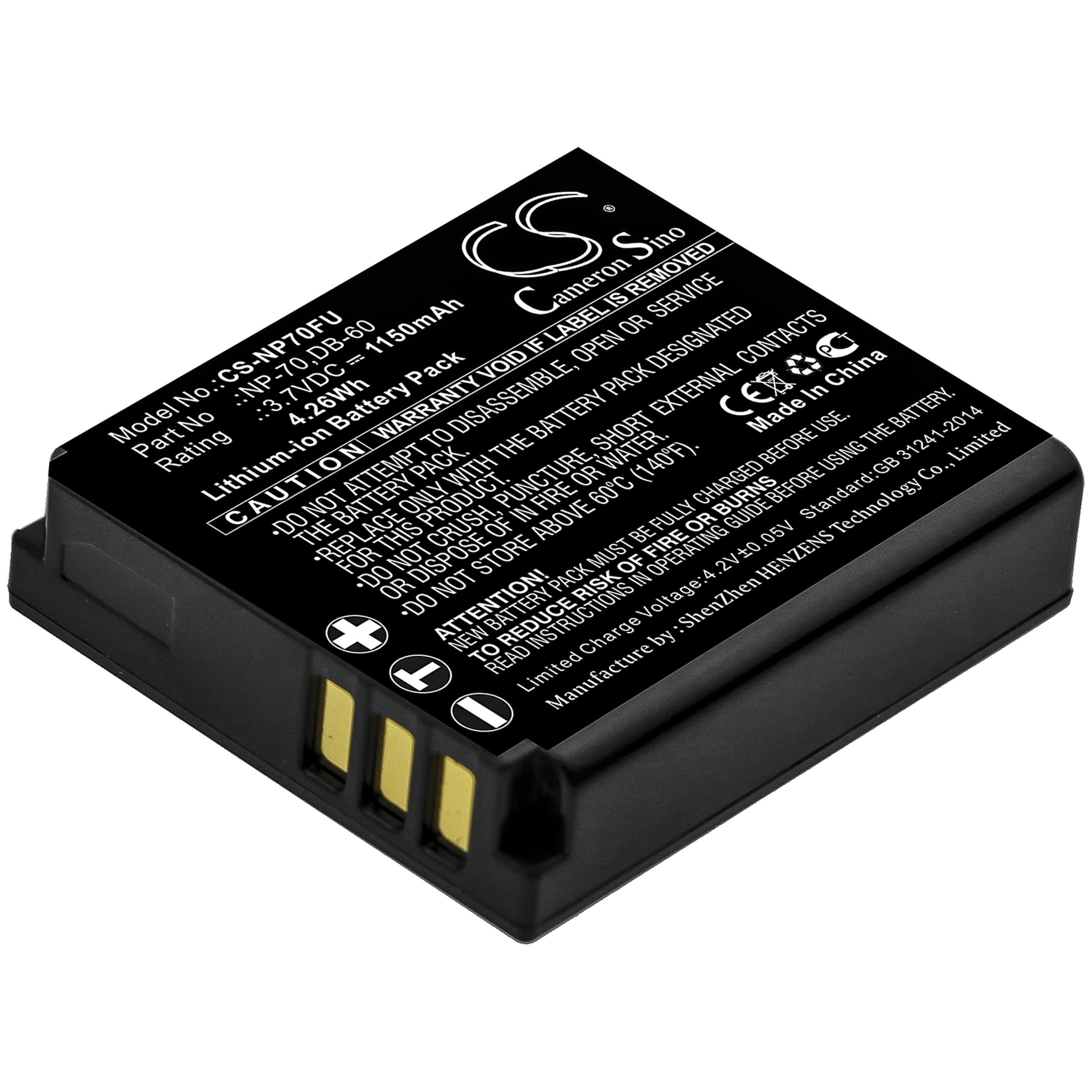 Cameron Sino 1150 mAh for Fujifilm