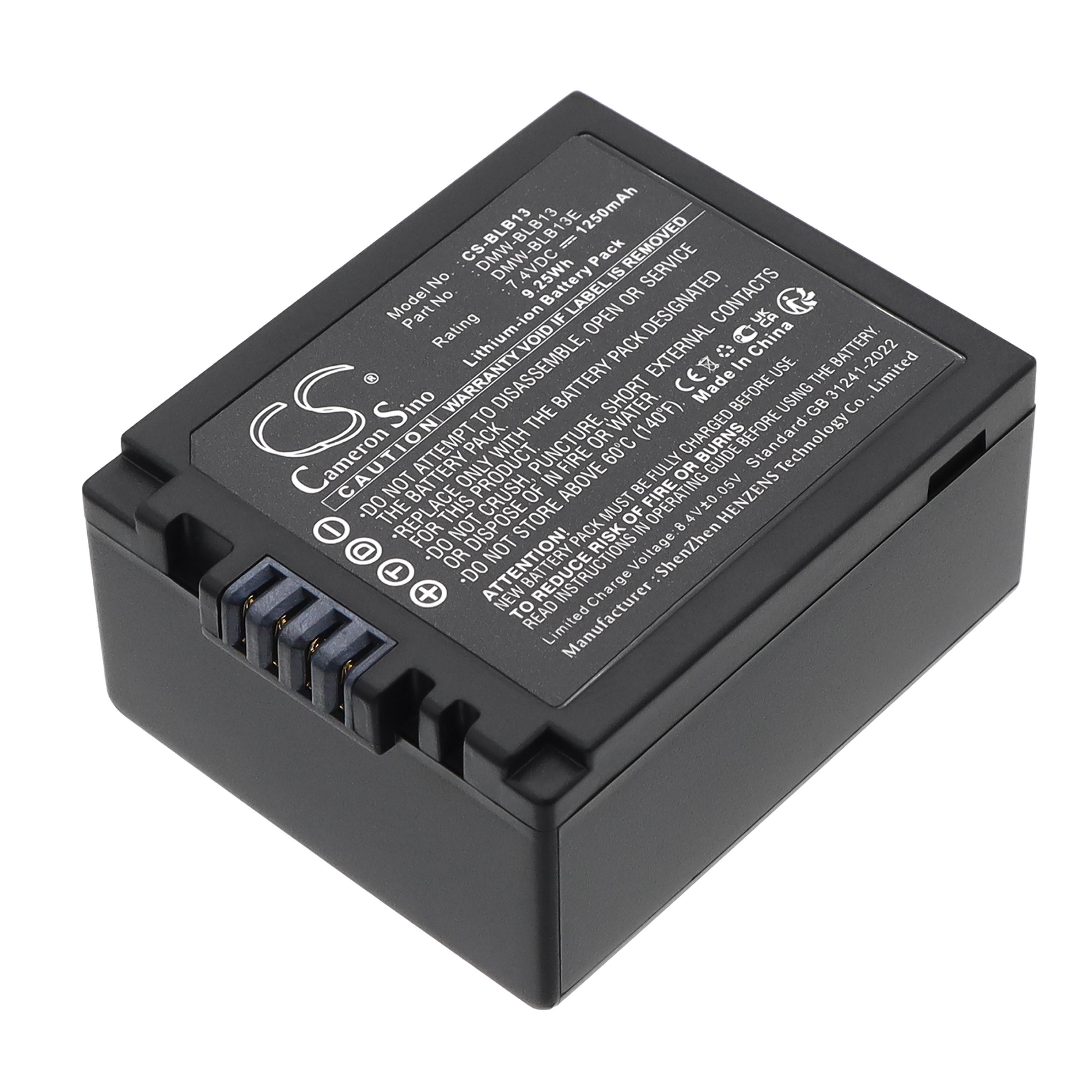 Cameron Sino 1250 mAh for Panasonic