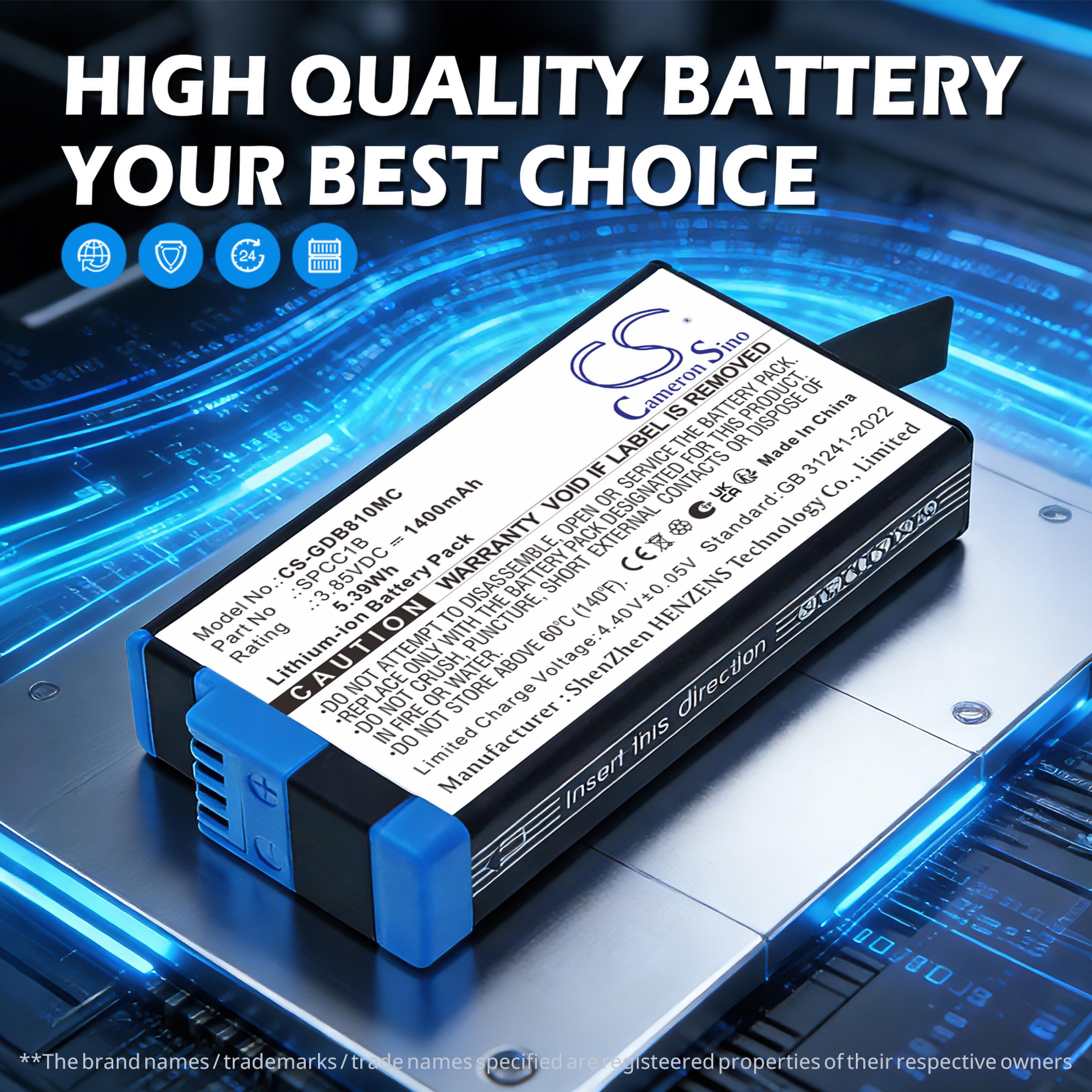 Cameron Sino 1400 mAh for GoPro