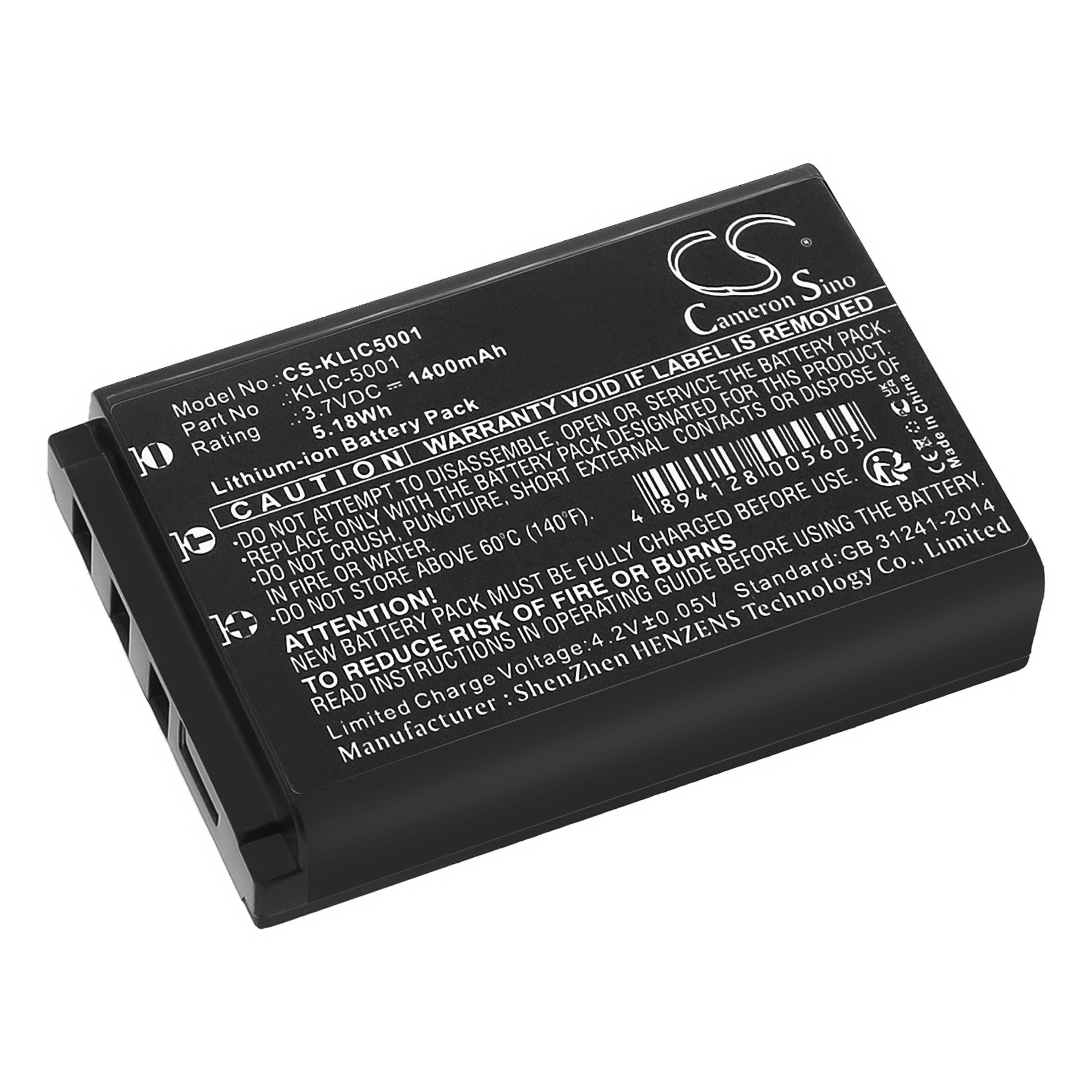 Cameron Sino 1400 mAh for Kodak