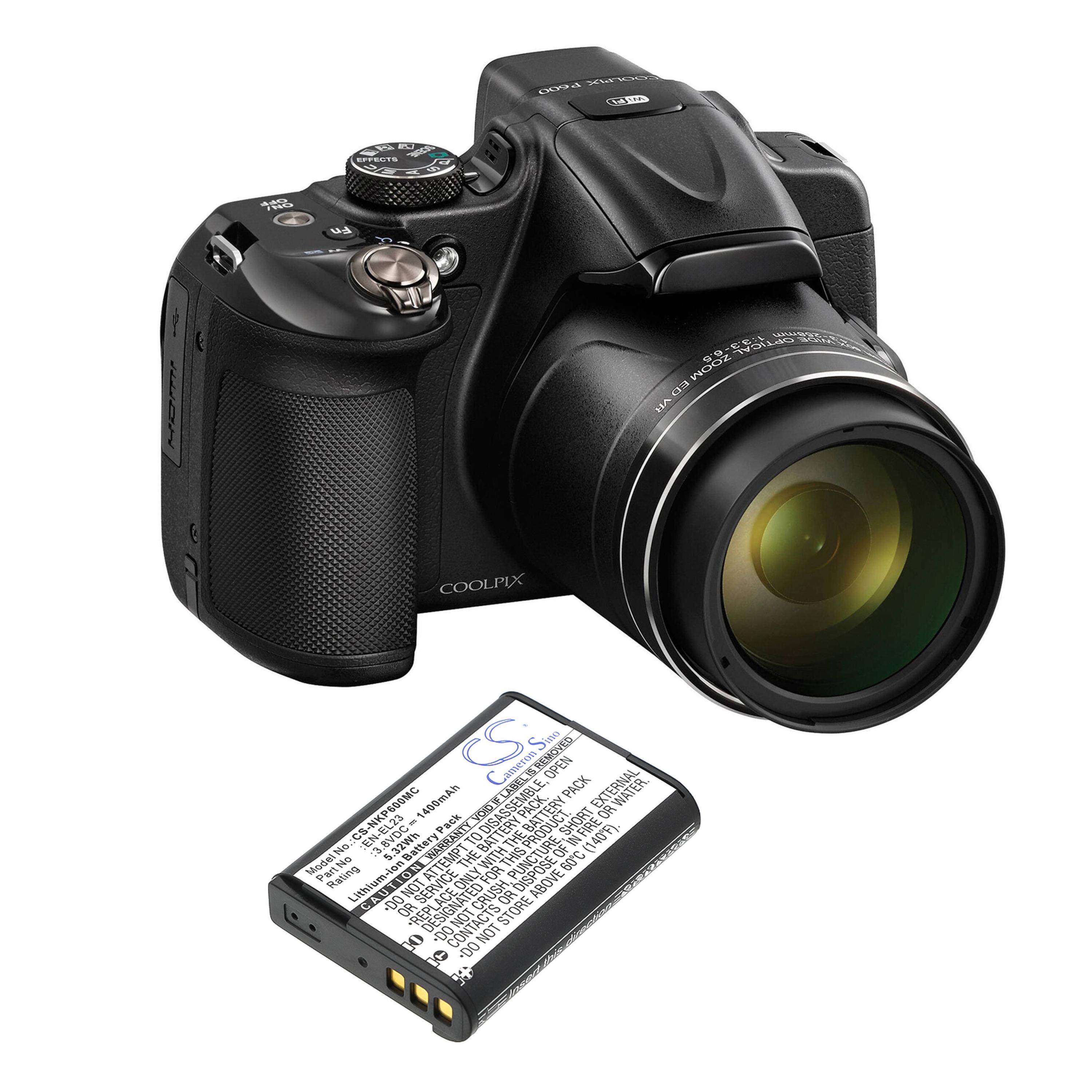 Cameron Sino 1400mAh Battery for NiKon