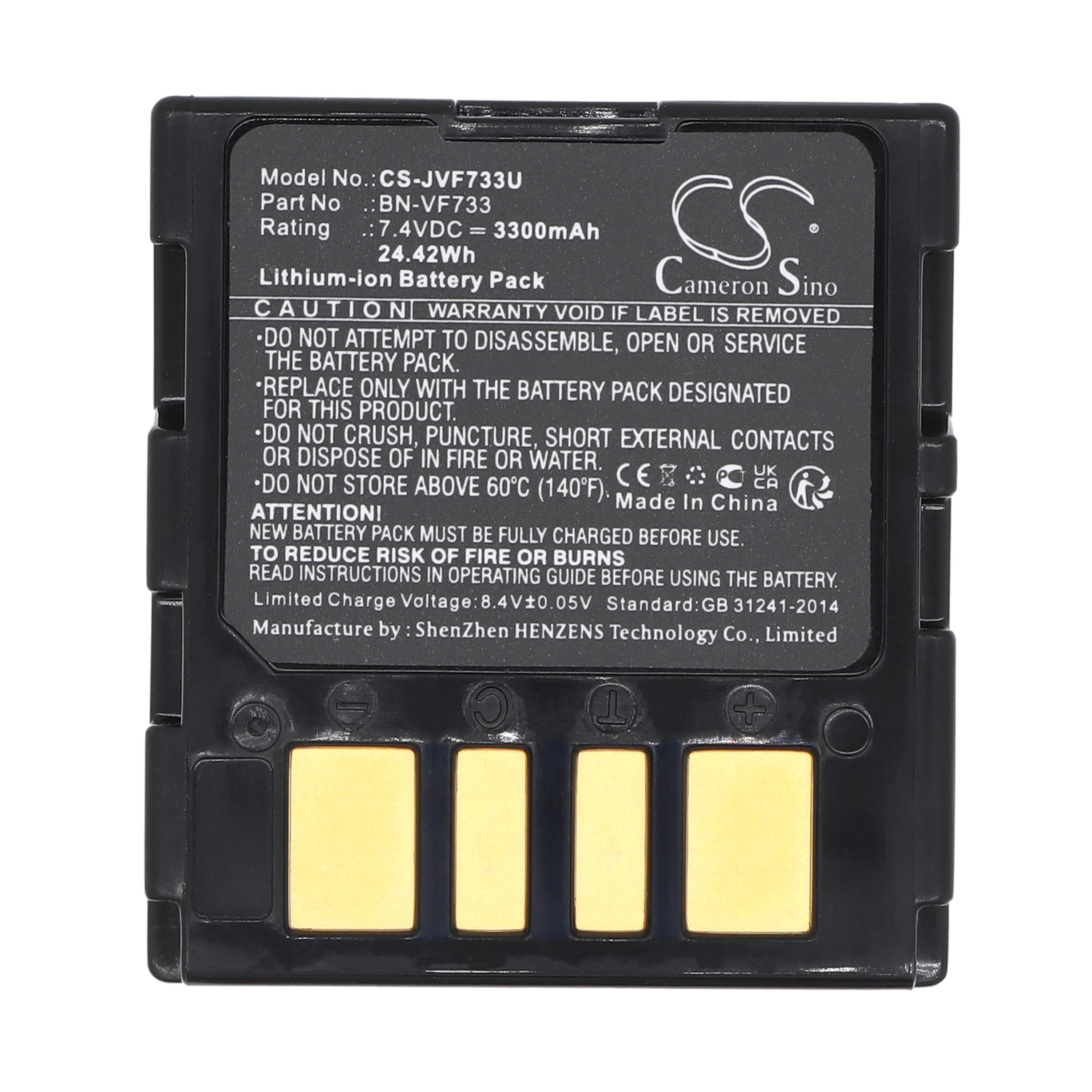 Cameron Sino 3300 mAh for JVC