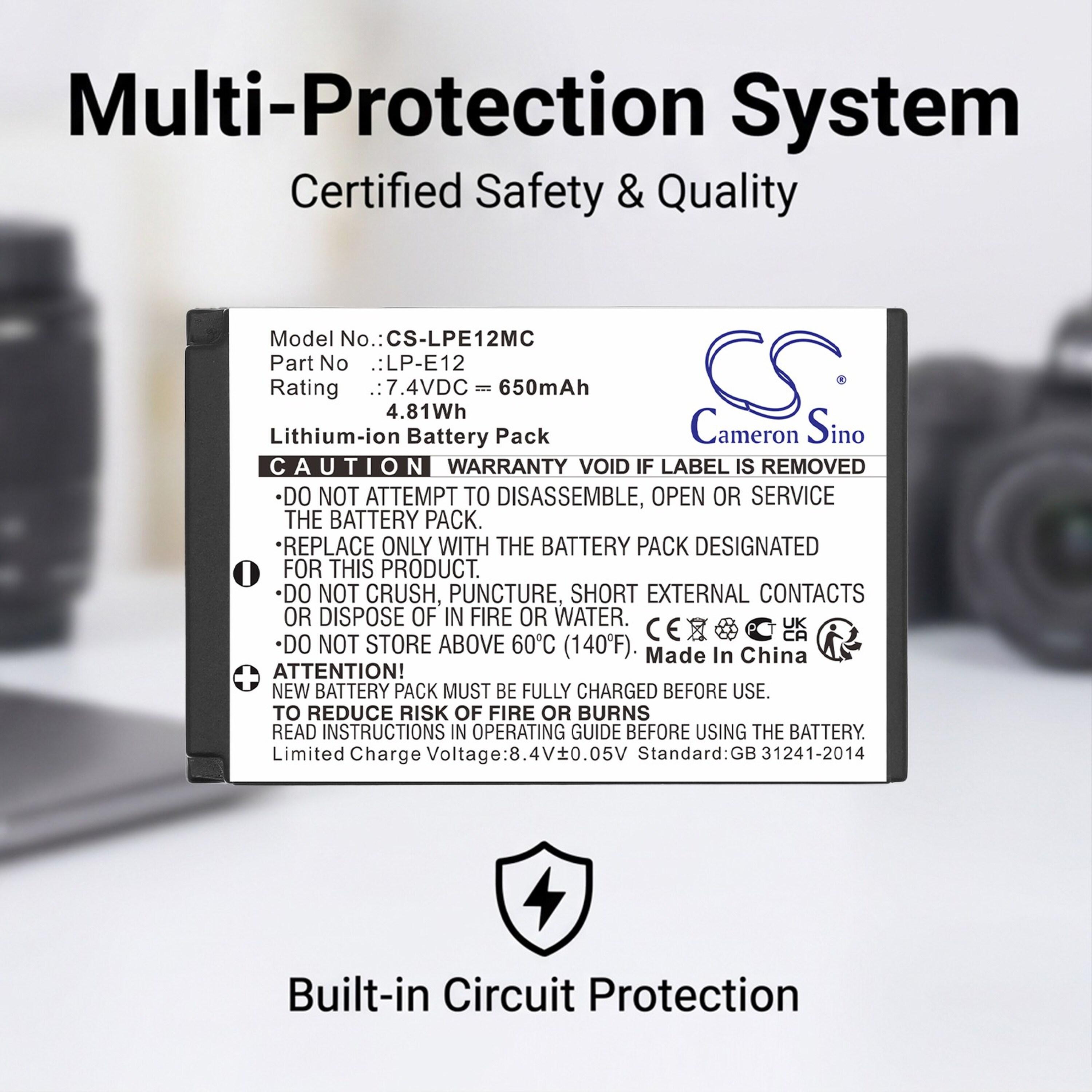 Cameron Sino 650 mAh for Canon