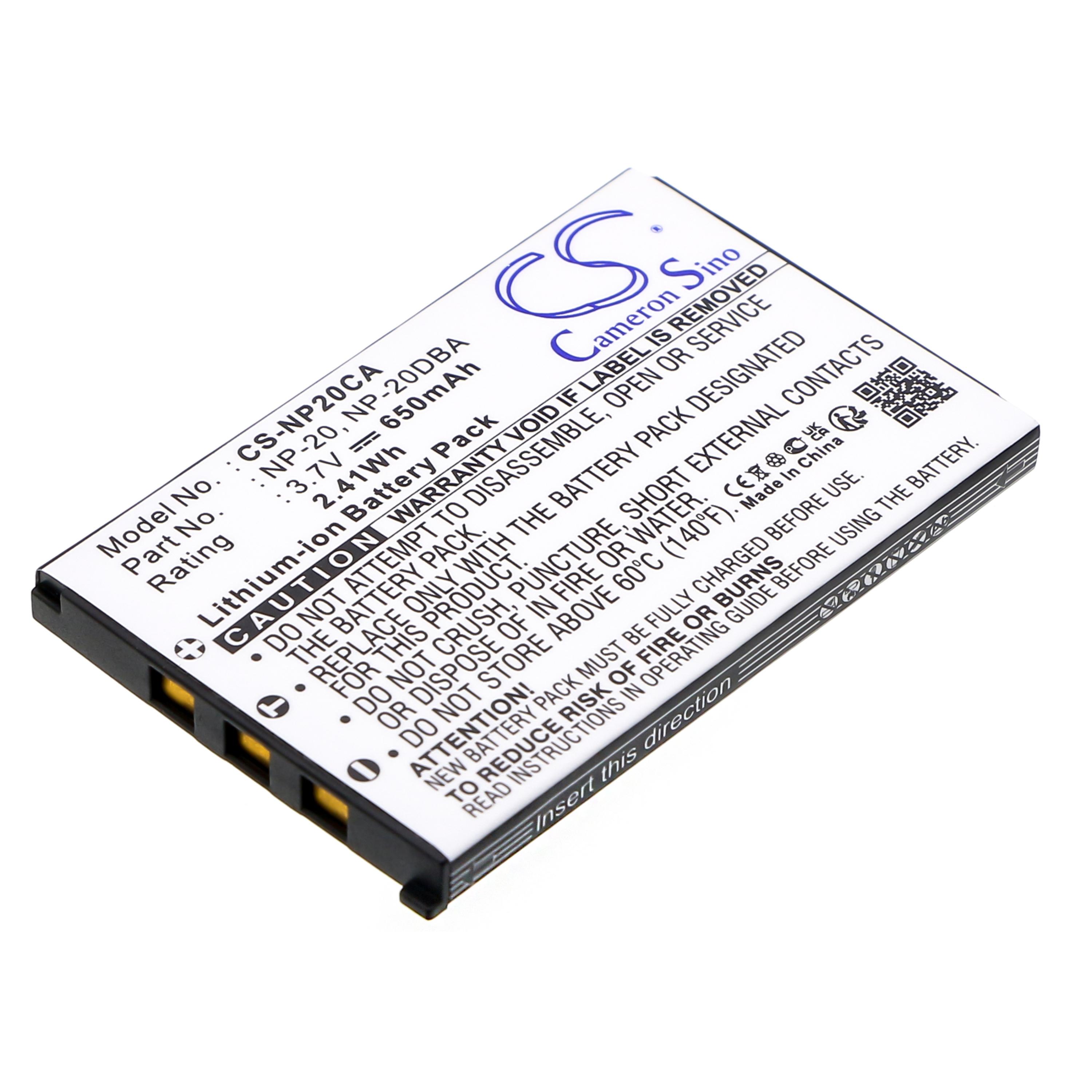 Cameron Sino 650 mAh for Casio