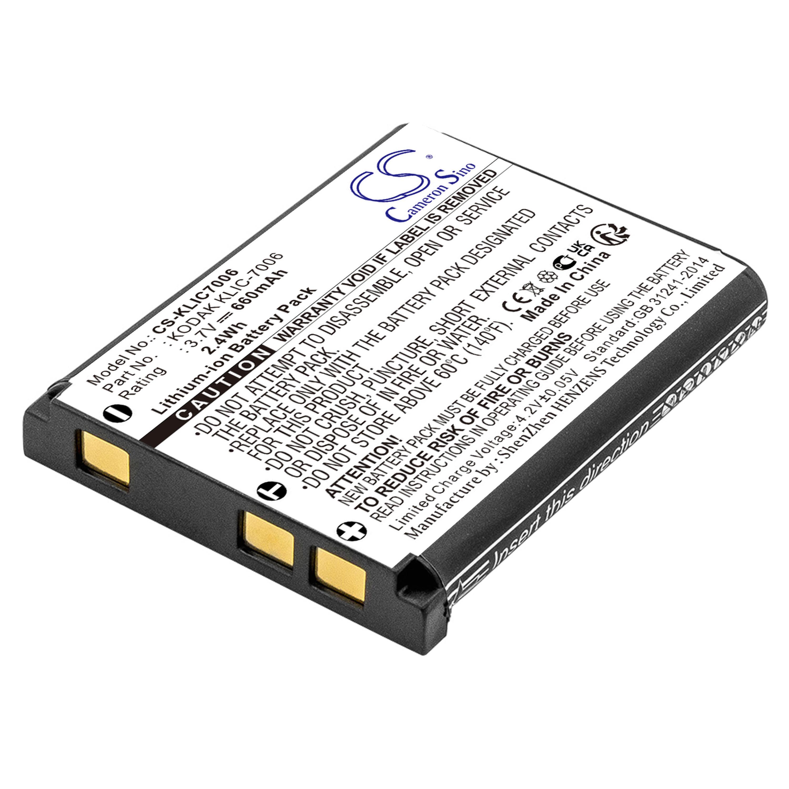 Cameron Sino 660 mAh for Kodak