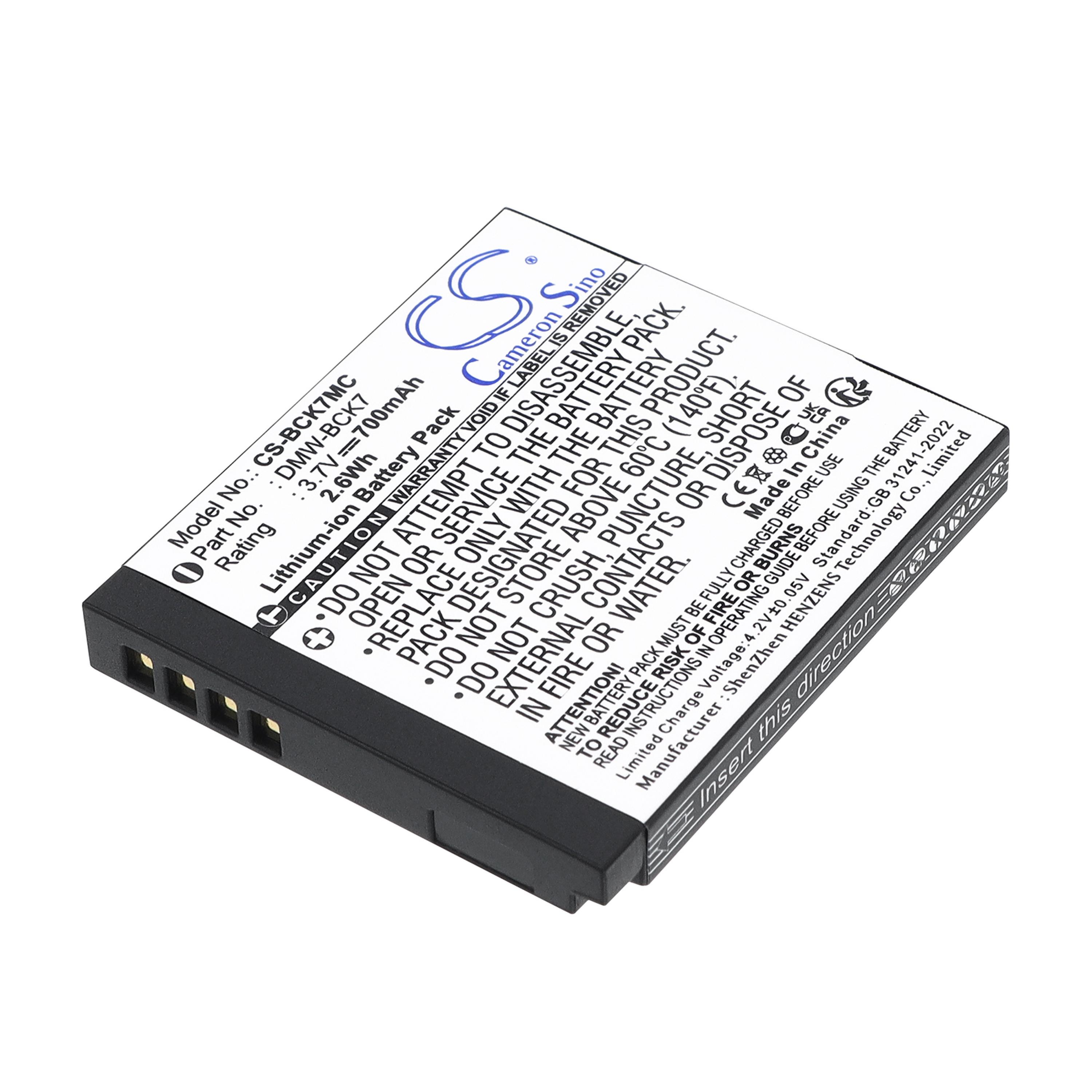 Cameron Sino 700 mAh for Panasonic