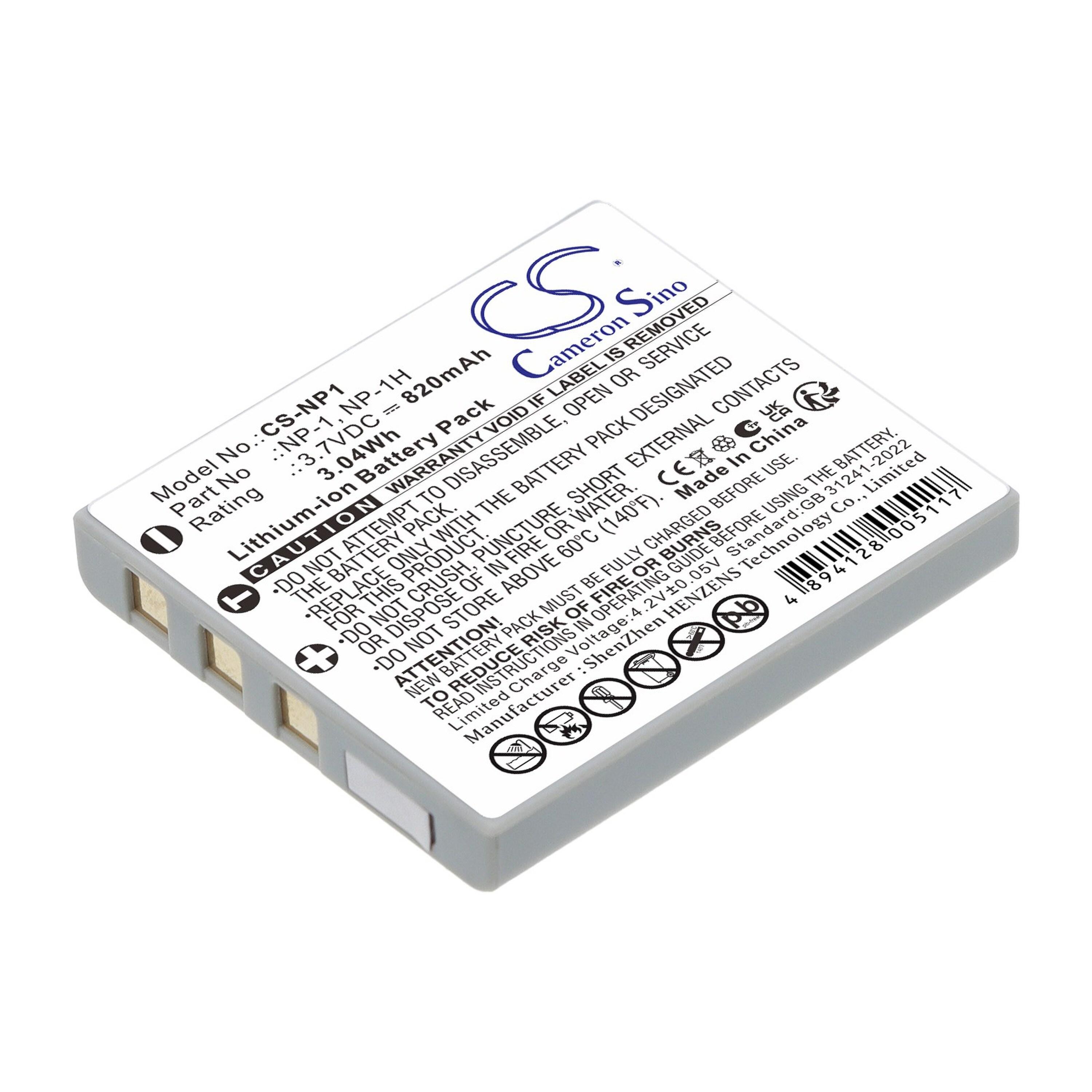 Cameron Sino 820 mAh for Minolta