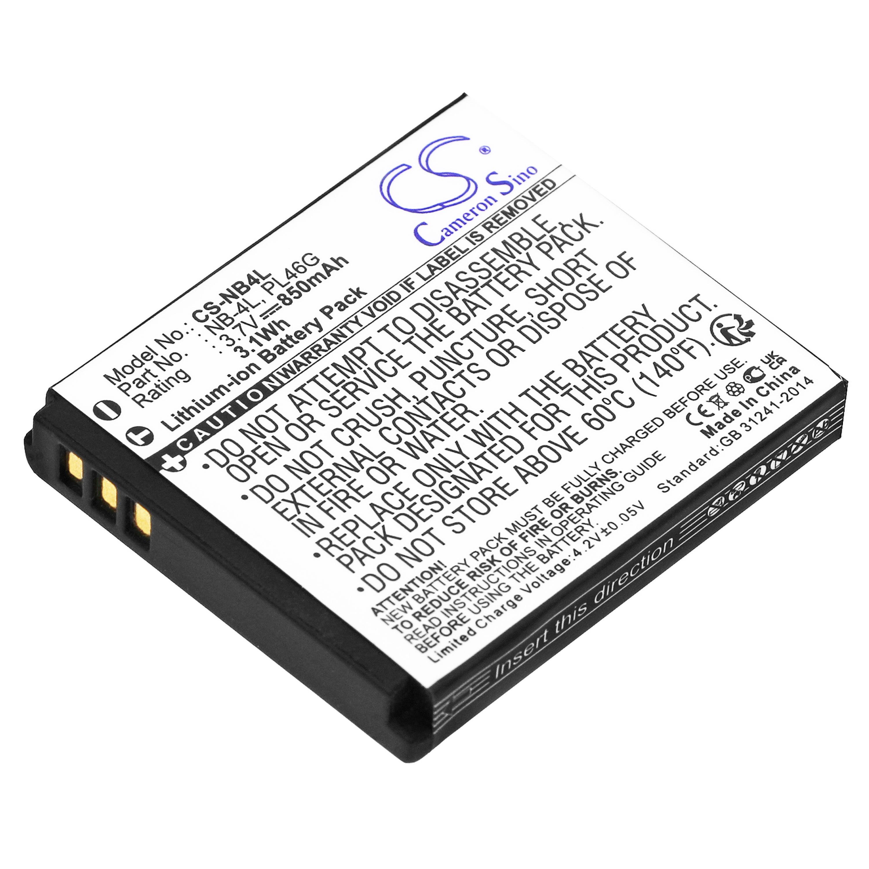 Cameron Sino 850 mAh for Canon